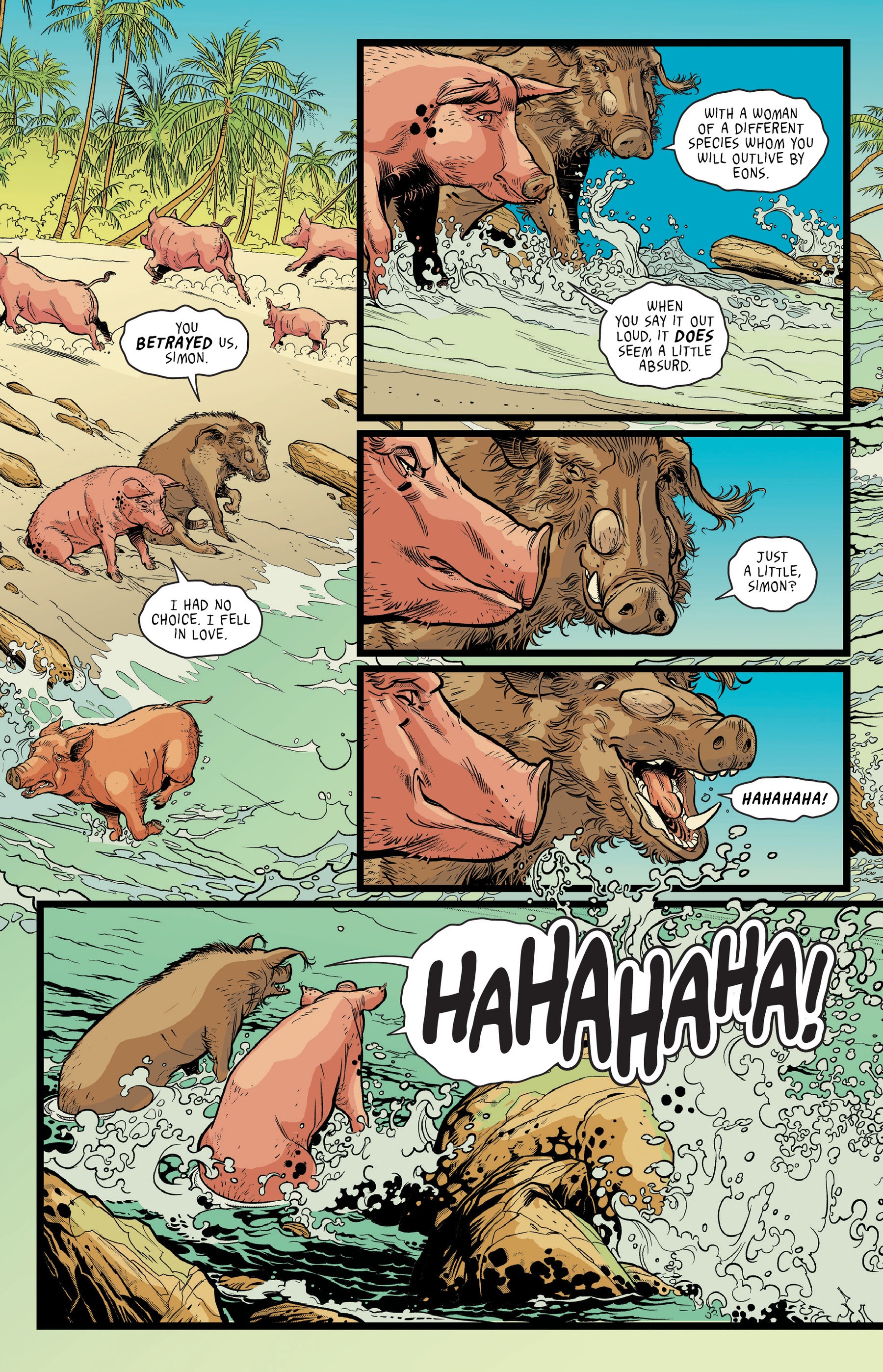 Read online Swine comic -  Issue # TPB - 119