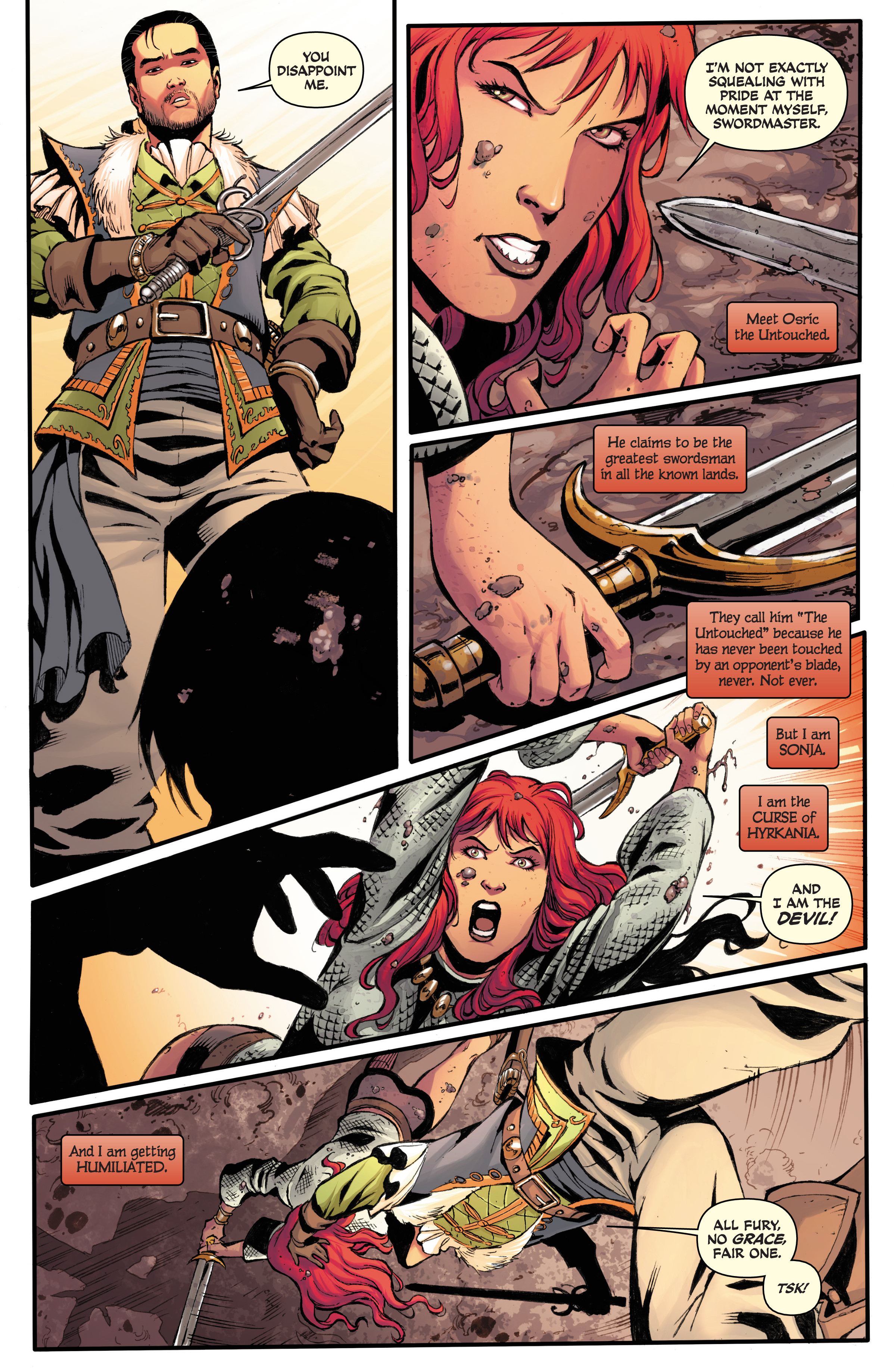 Read online Red Sonja (2013) comic -  Issue # _TPB Complete Gail Simone Red Sonja Omnibus (Part 3) - 22