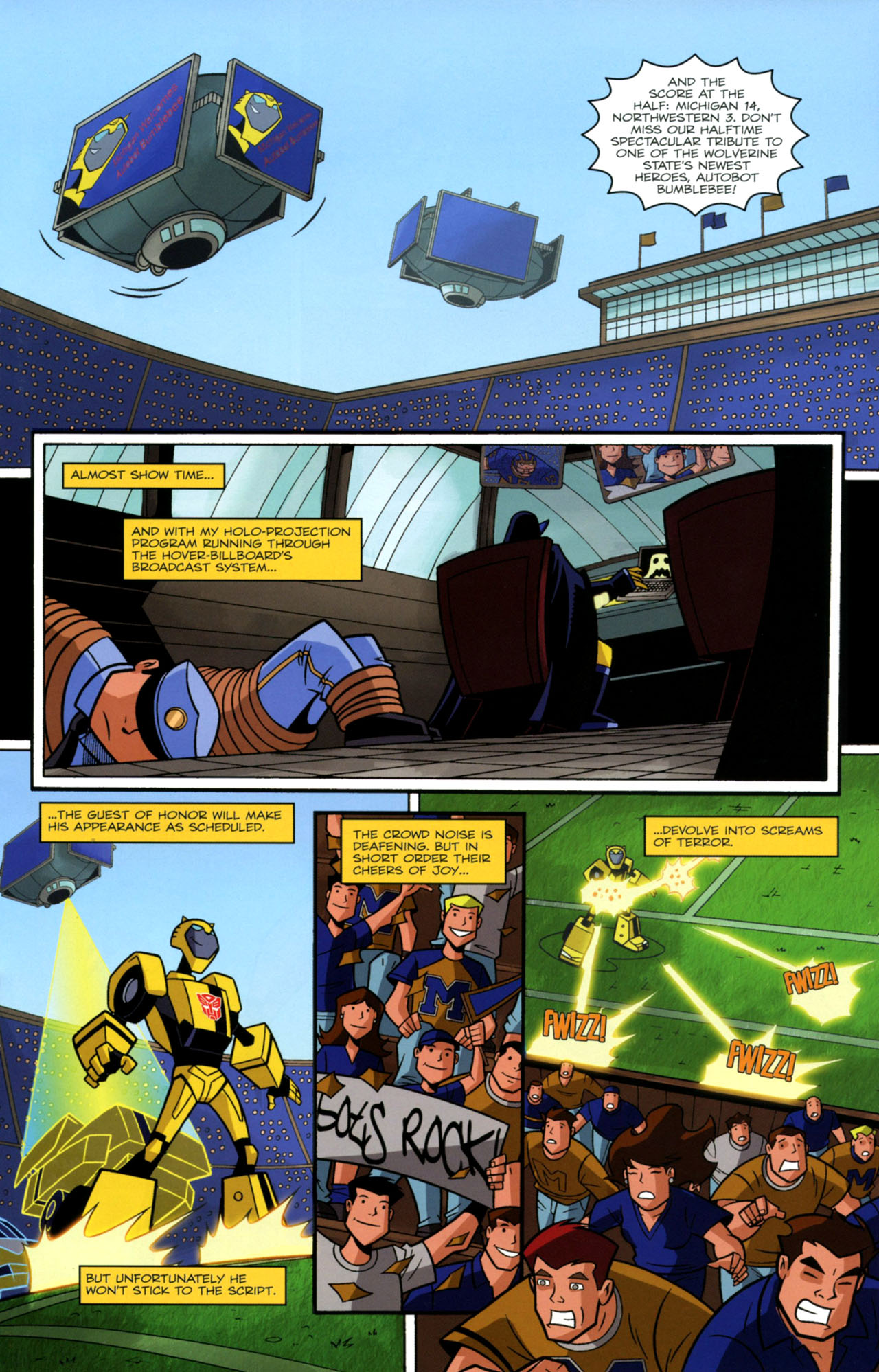 Read online Transformers Animated: The Arrival comic -  Issue #2 - 16