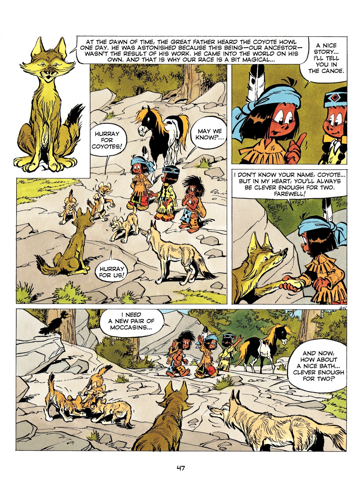 Yakari issue 9 - Page 47