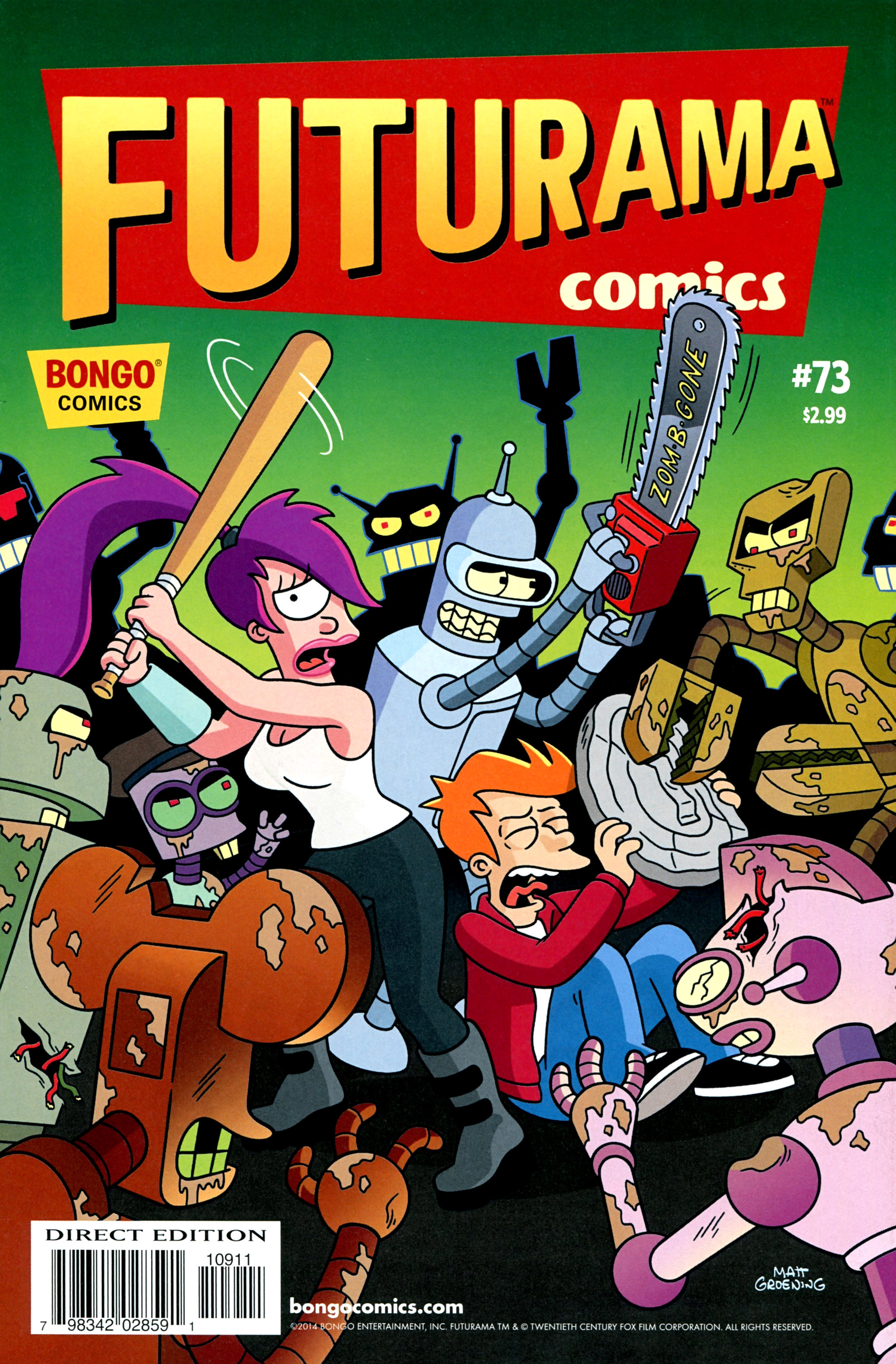 Read online Futurama Comics comic -  Issue #73 - 1