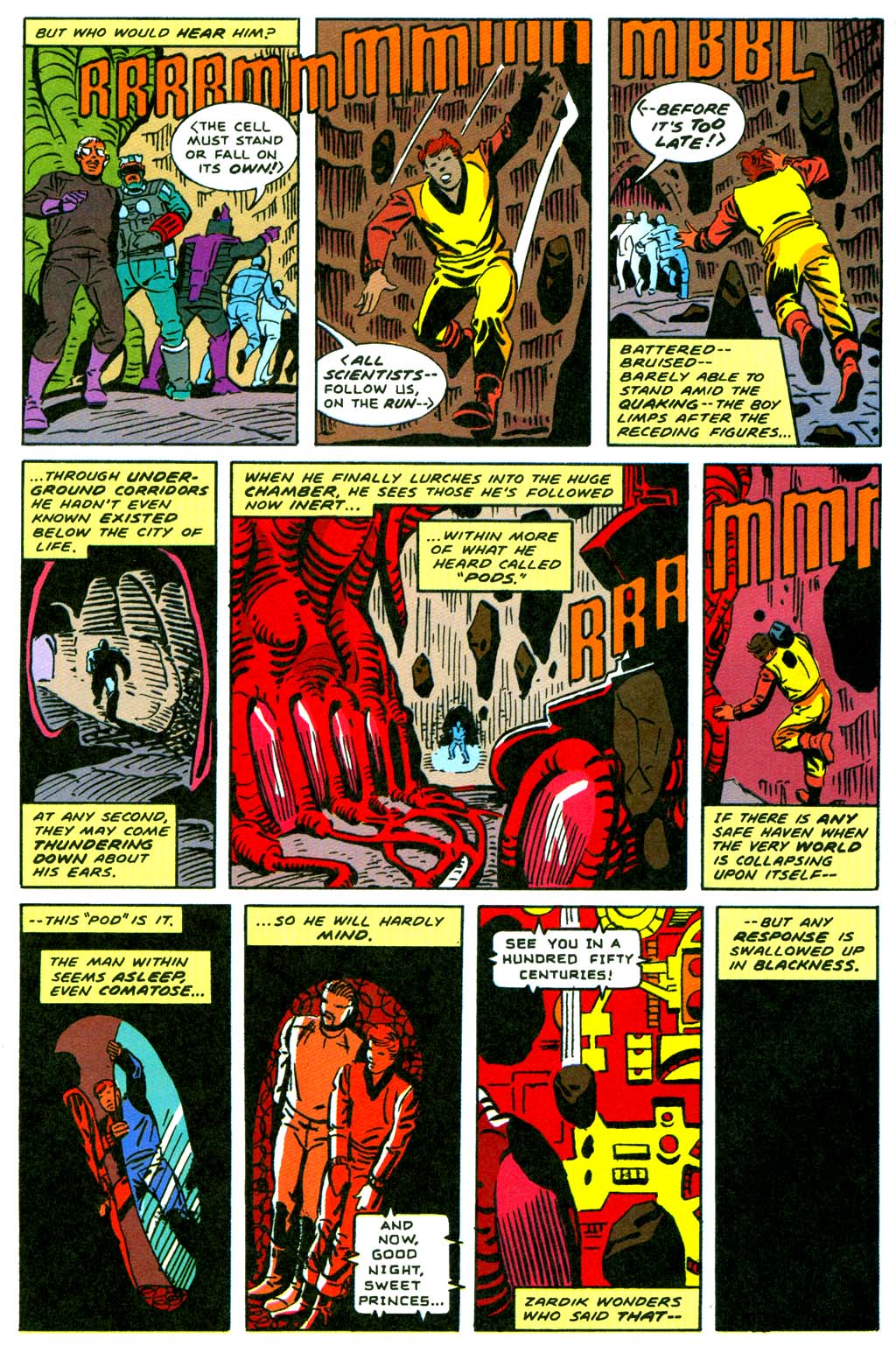 Read online Jack Kirby's Secret City Saga comic -  Issue #2 - 6