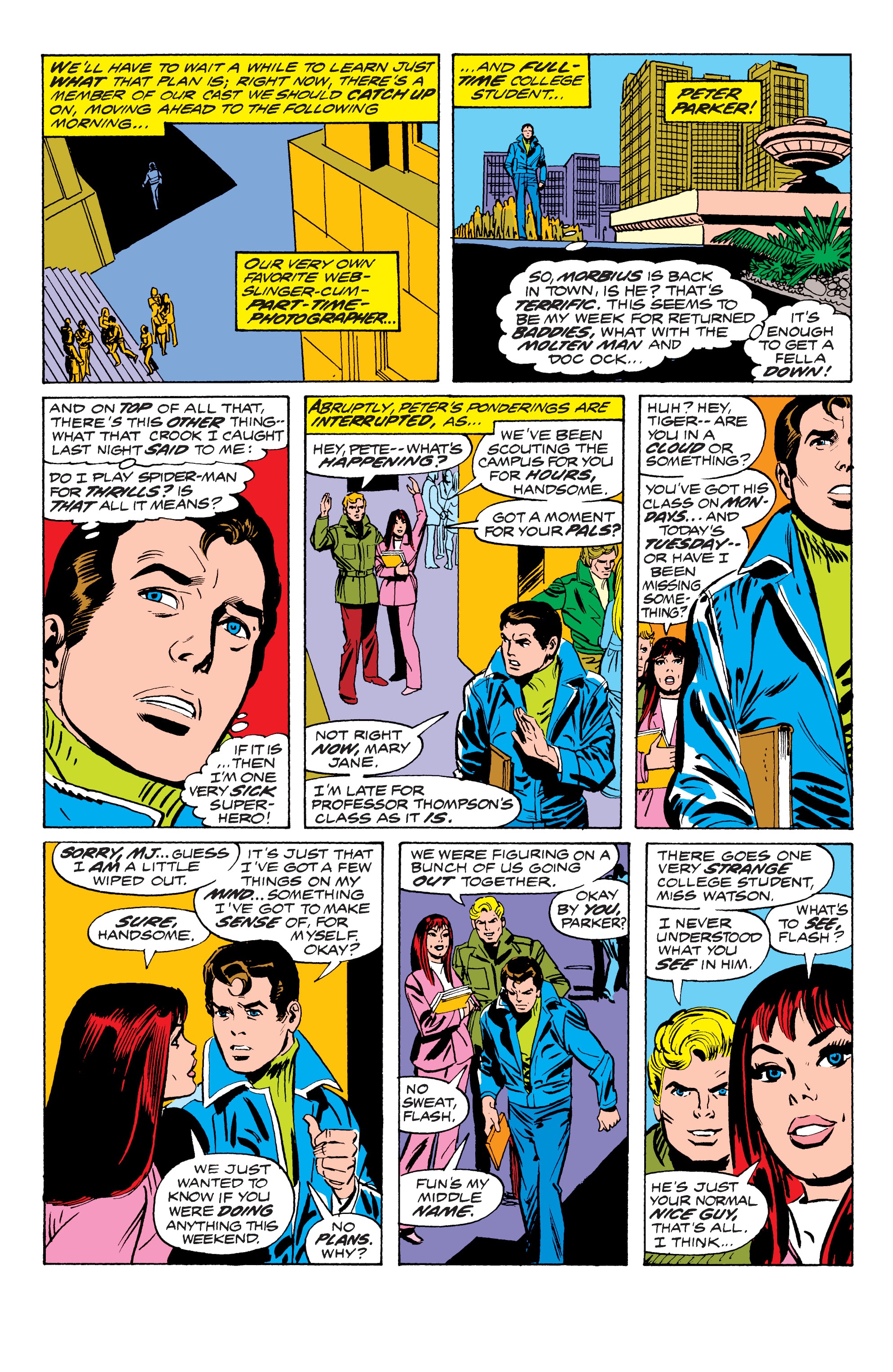 Read online Morbius Epic Collection comic -  Issue # The Living Vampire (Part 2) - 34