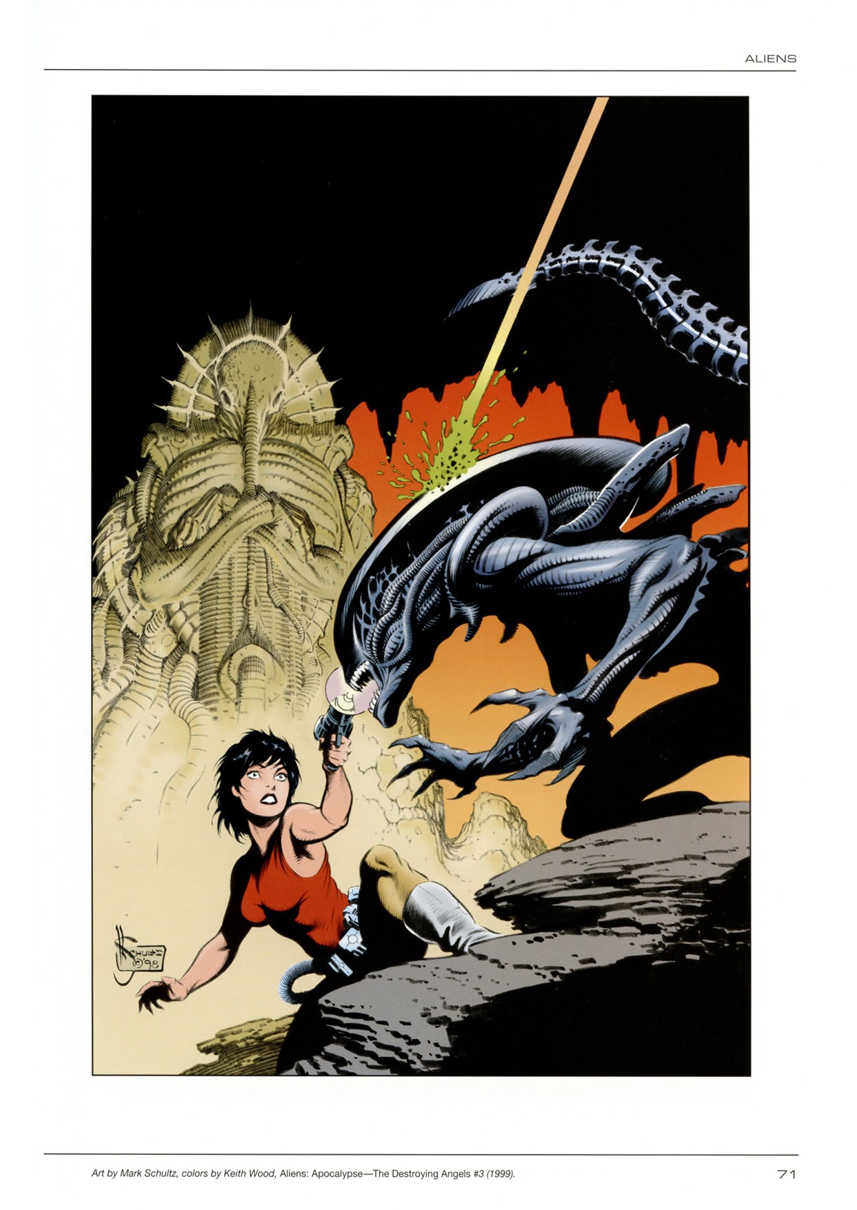 Read online Aliens/Predator: Panel to Panel comic -  Issue # TPB (Part 1) - 65