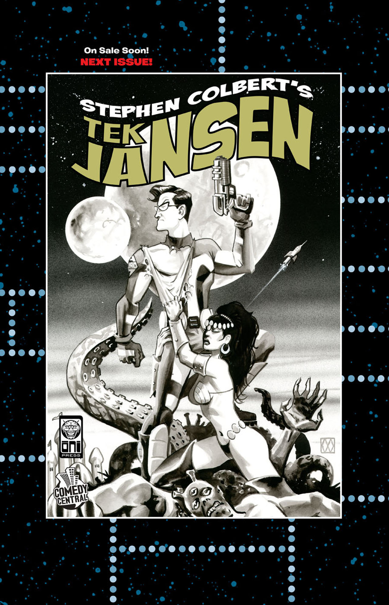 Read online Stephen Colbert's Tek Jansen comic -  Issue #1 - 20