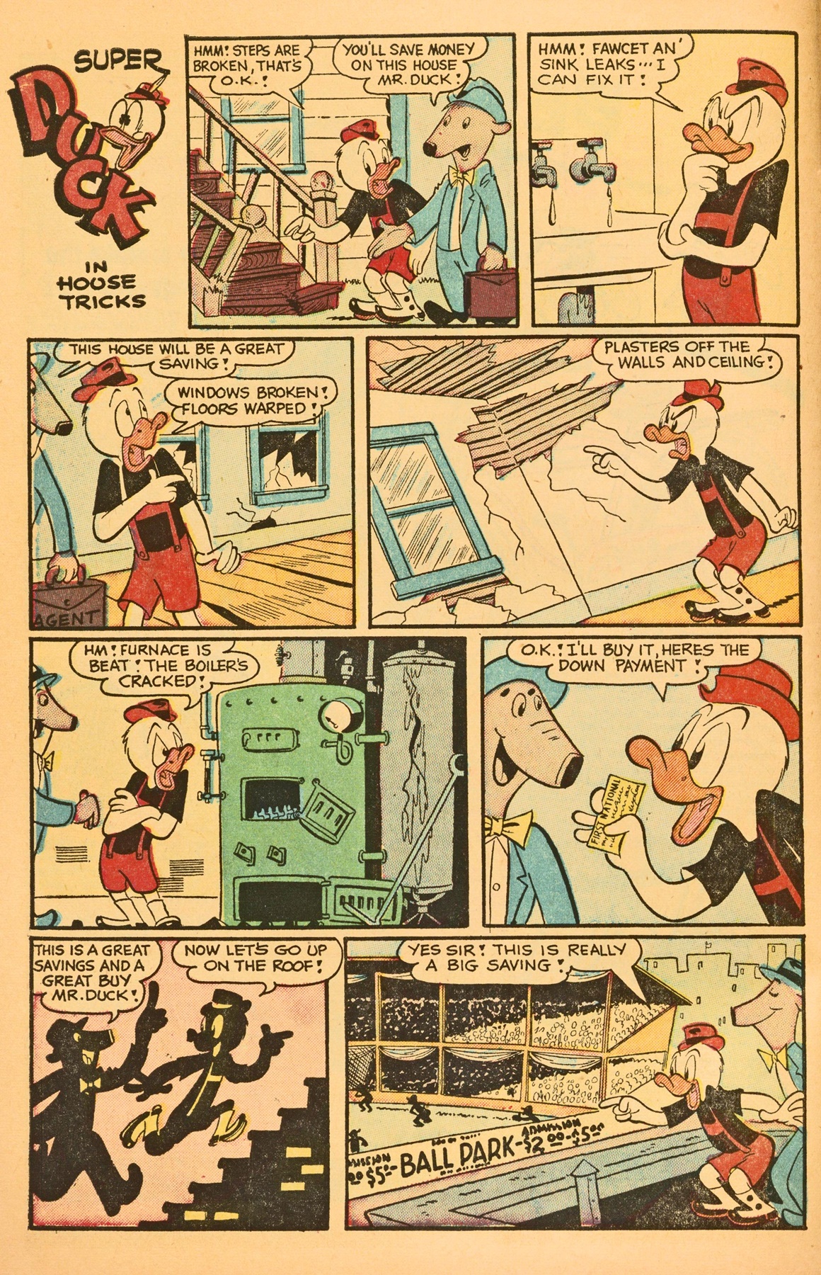 Read online Super Duck Comics comic -  Issue #53 - 10