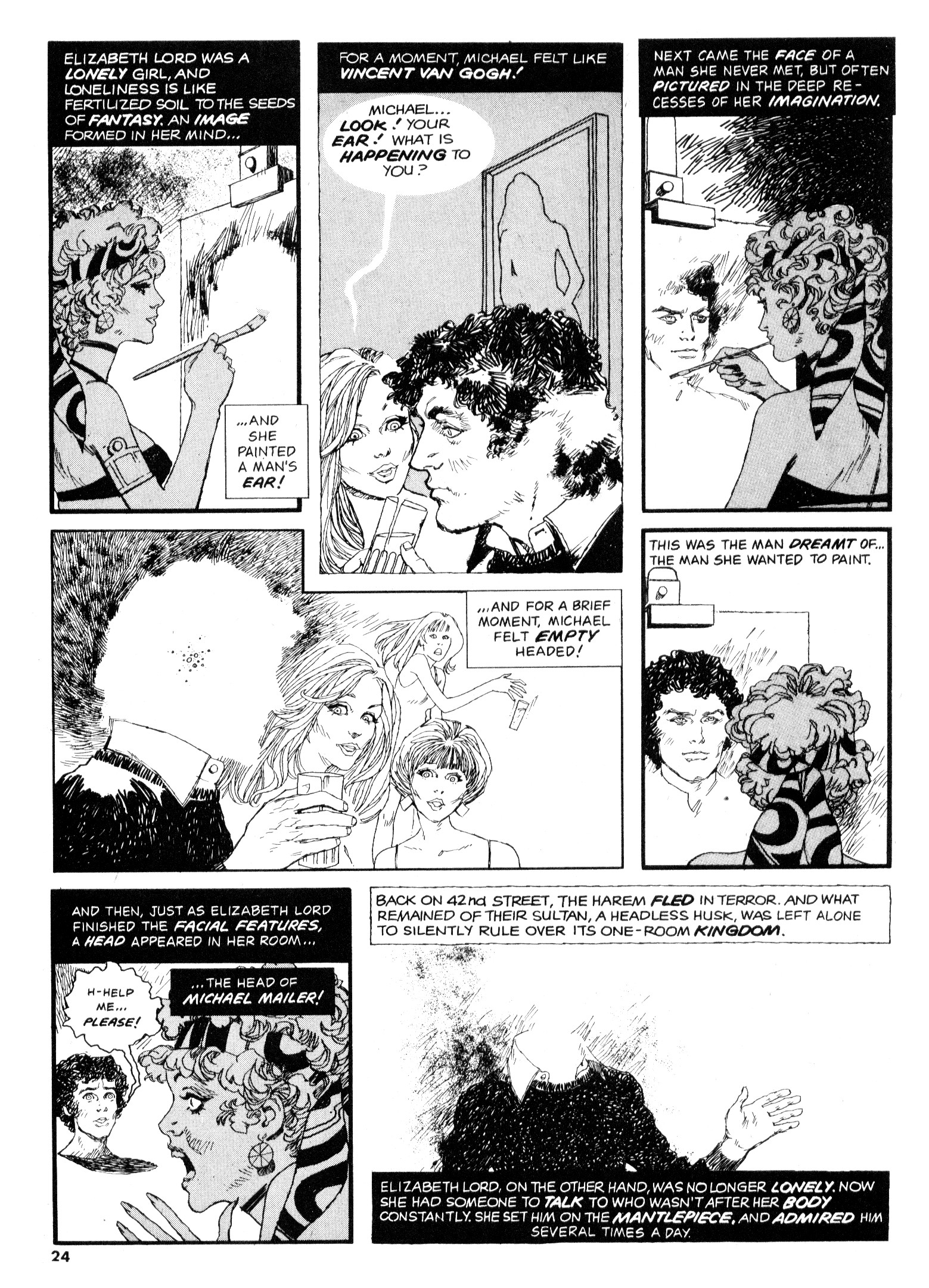 Read online Vampirella (1969) comic -  Issue #39 - 24