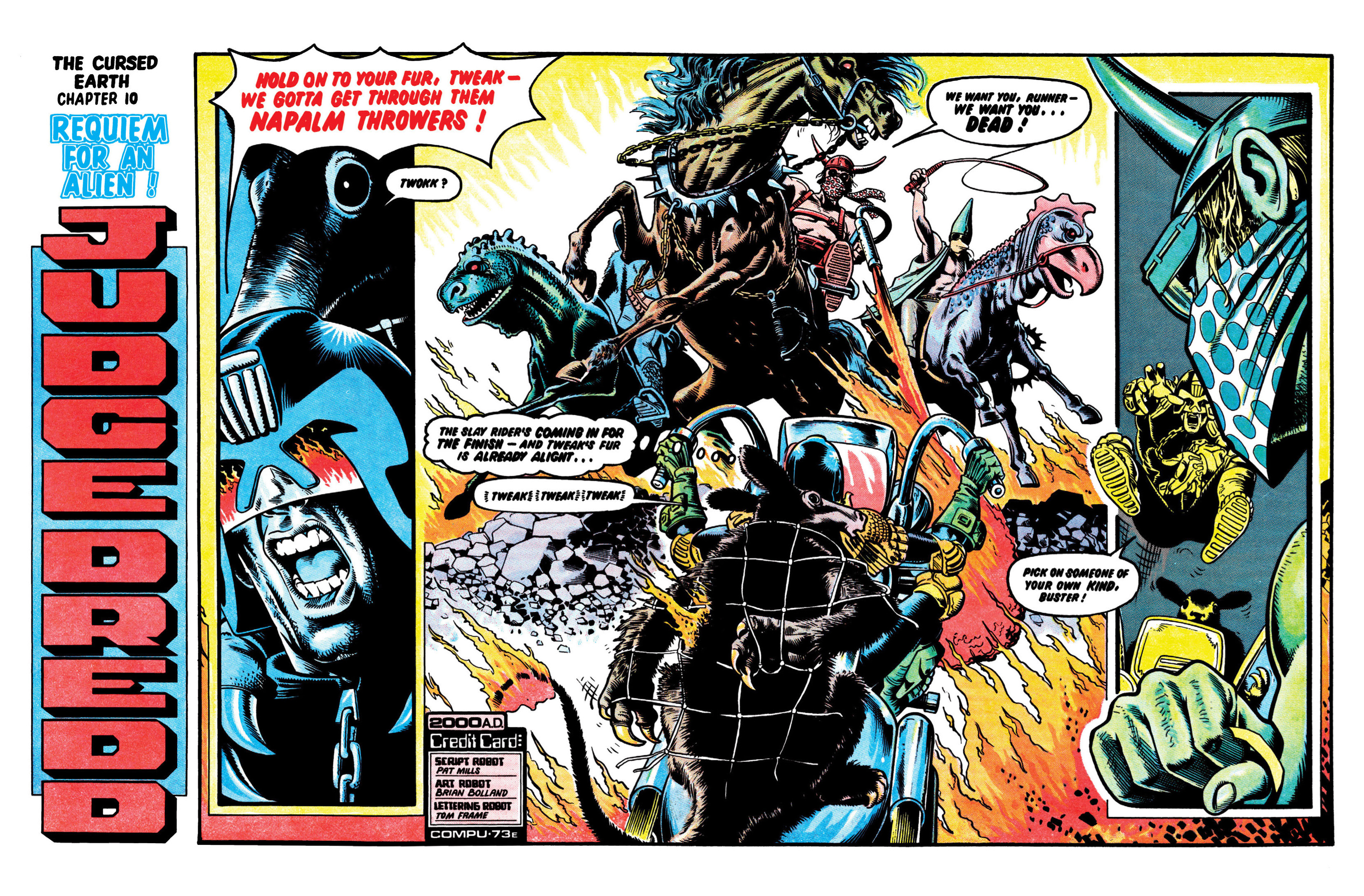 Read online Judge Dredd: The Cursed Earth Uncensored comic -  Issue # TPB - 67