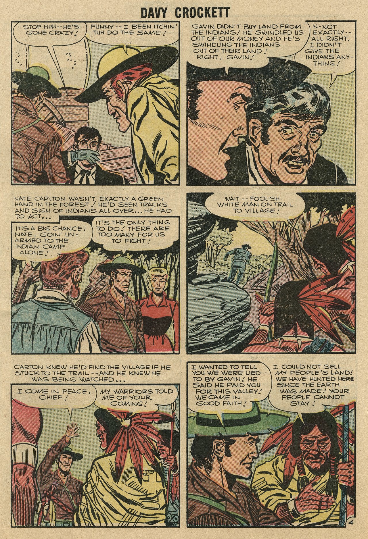Read online Davy Crockett comic -  Issue #7 - 30