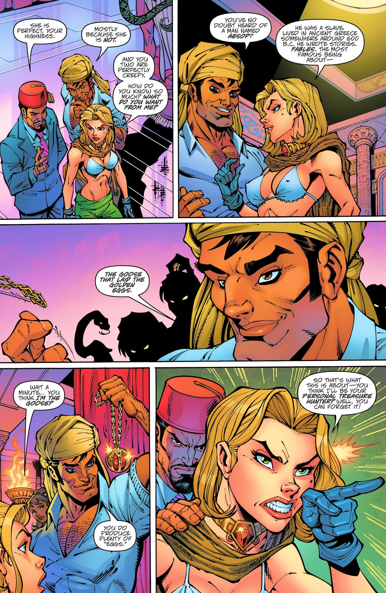 Read online Danger Girl: Trinity comic -  Issue #2 - 19