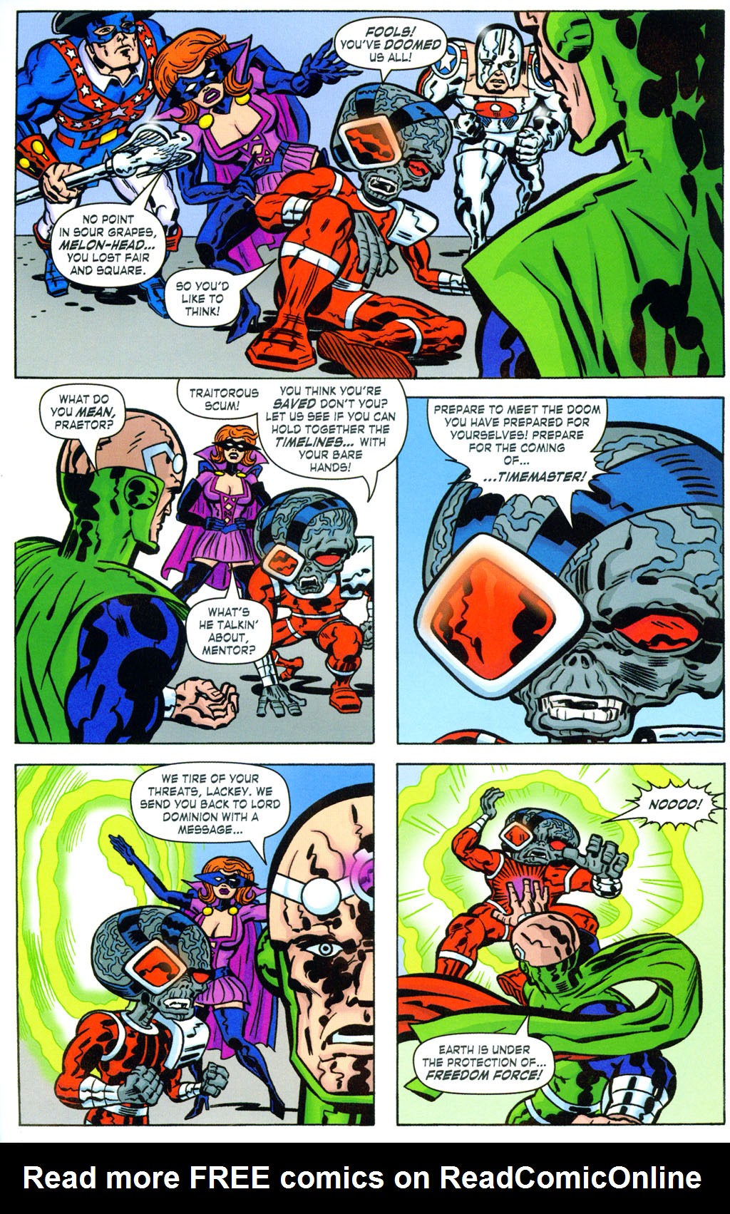 Read online Freedom Force comic -  Issue #4 - 21