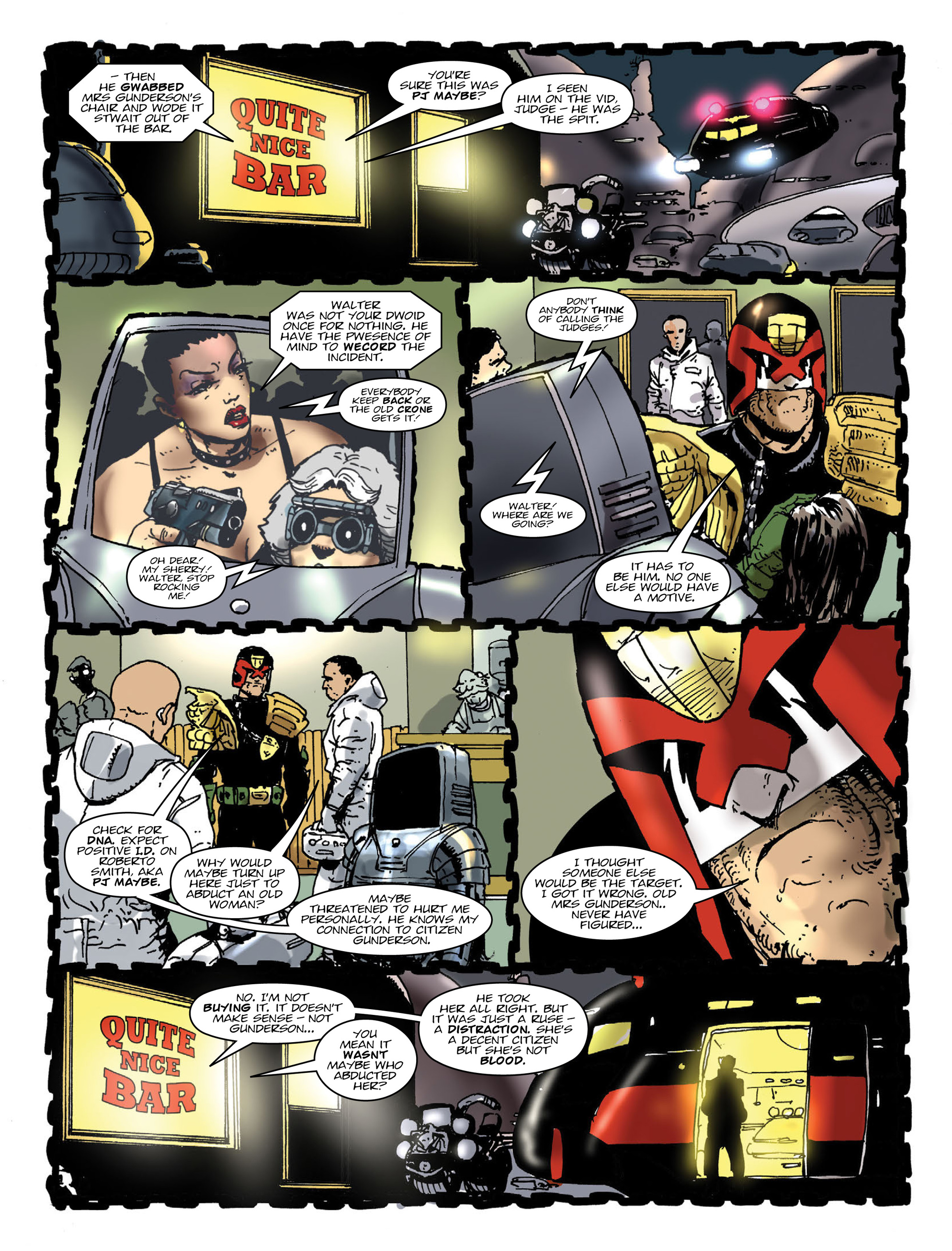 Read online 2000 AD comic -  Issue #1997 - 5