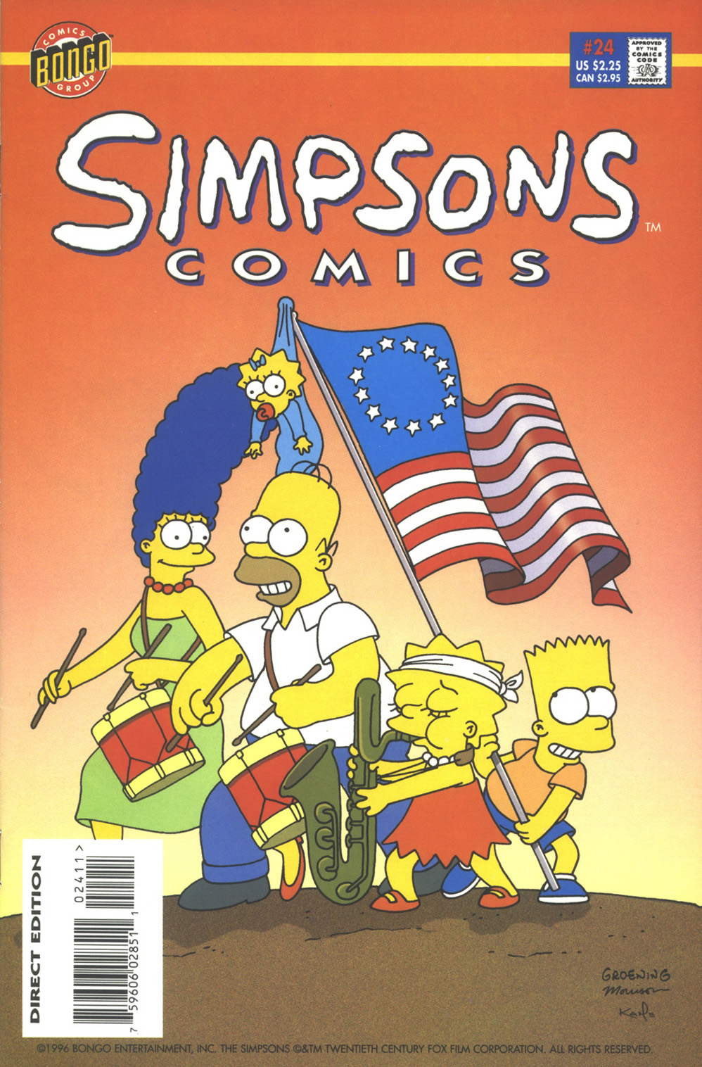 Read online Simpsons Comics comic -  Issue #24 - 1