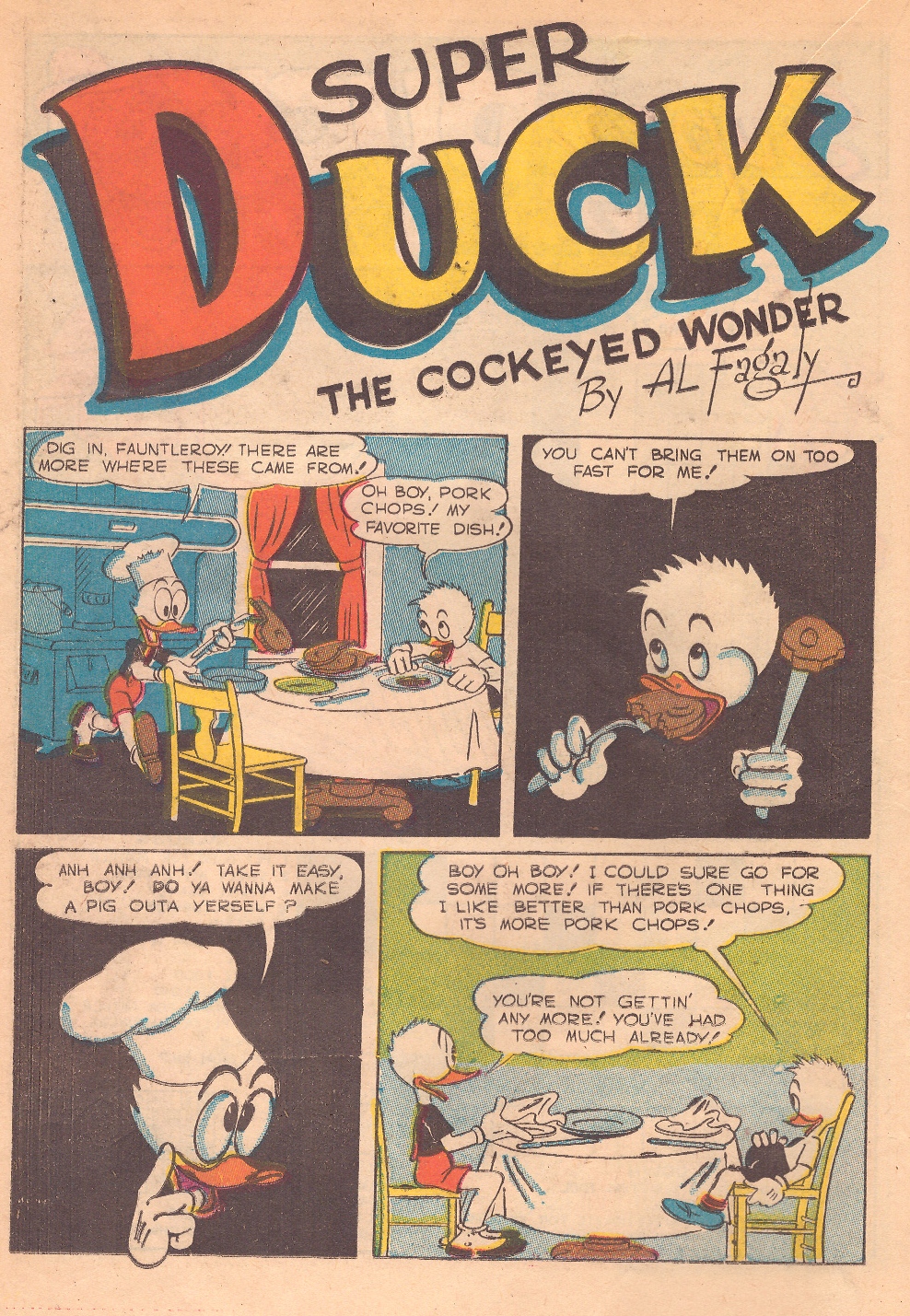 Read online Super Duck Comics comic -  Issue #11 - 25
