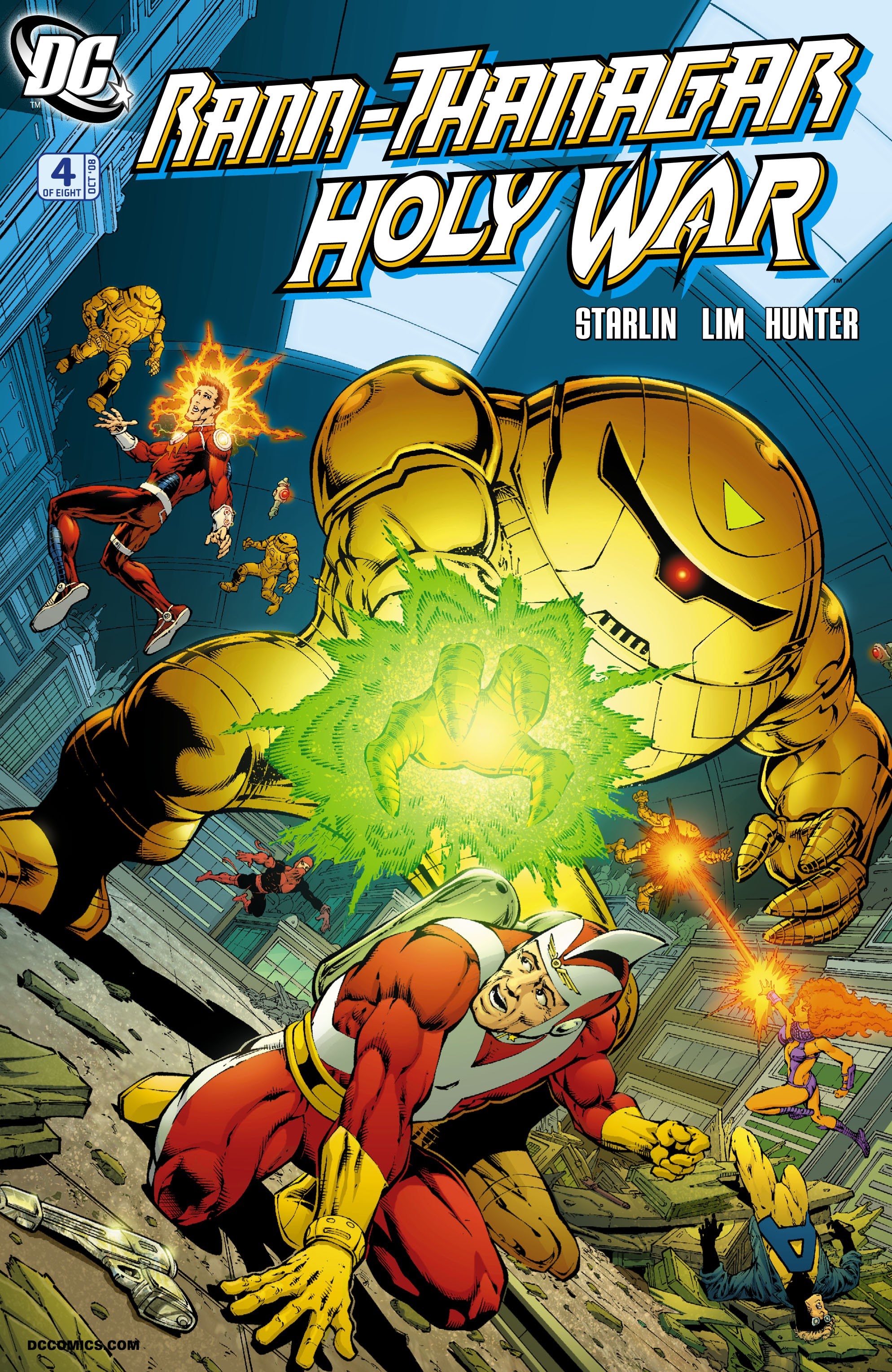 Read online Rann/Thanagar Holy War comic -  Issue #4 - 1