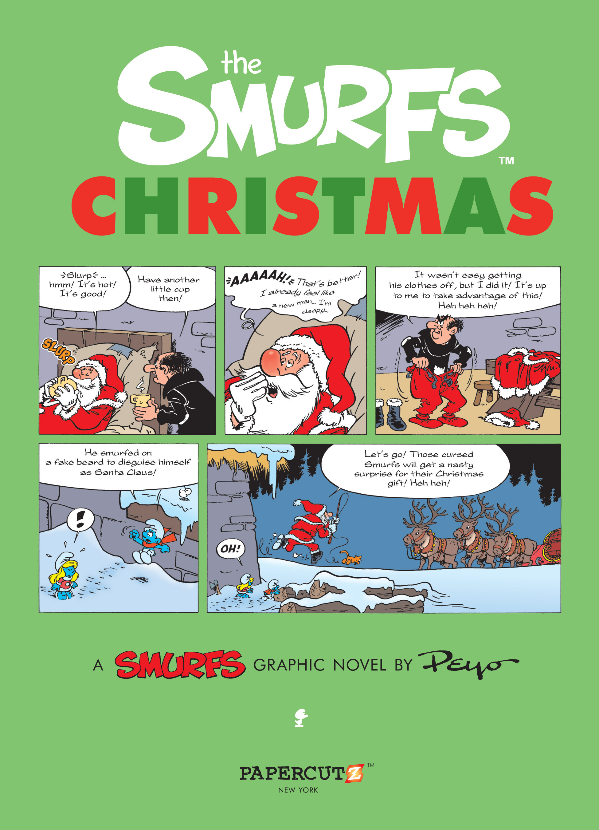 Read online The Smurfs Christmas comic -  Issue # Full - 3