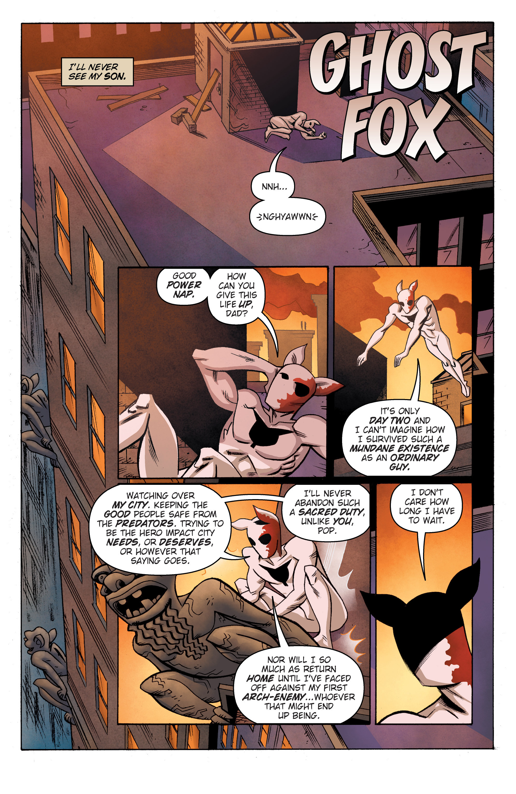 Read online The Fox (2015) comic -  Issue #3 - 8