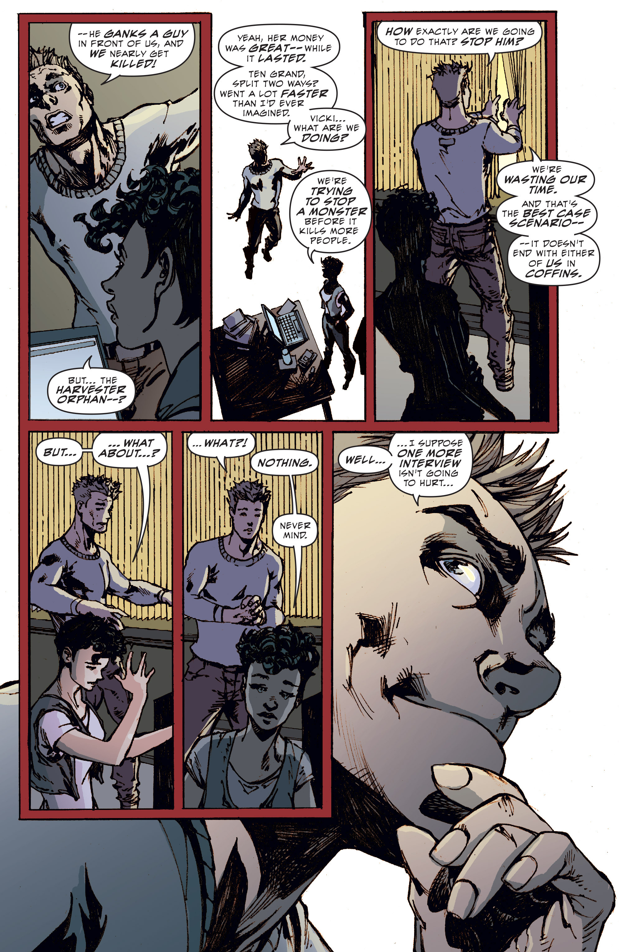 Read online The Harvester comic -  Issue #6 - 7