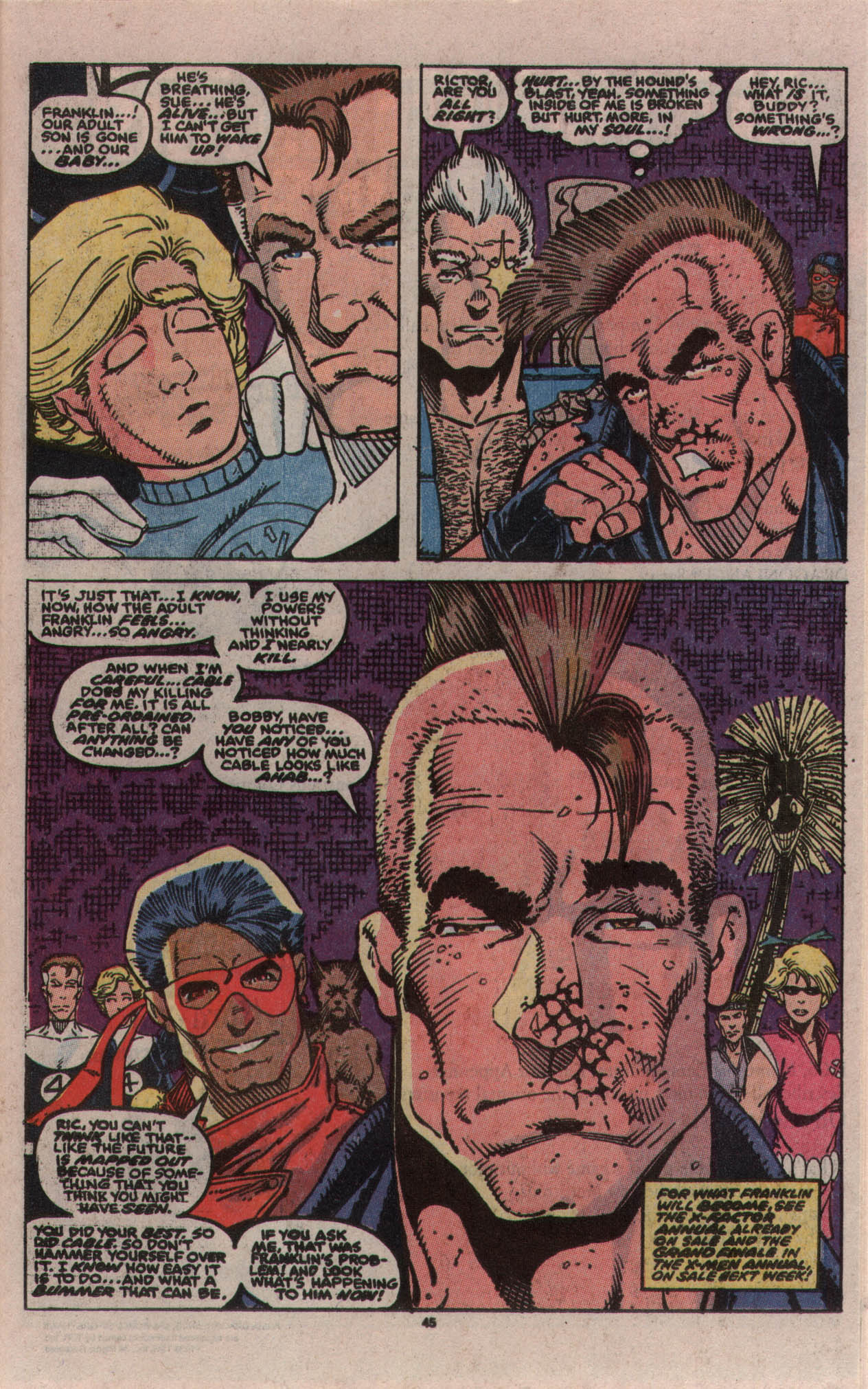Read online The New Mutants comic -  Issue # _Annual 6 - 40