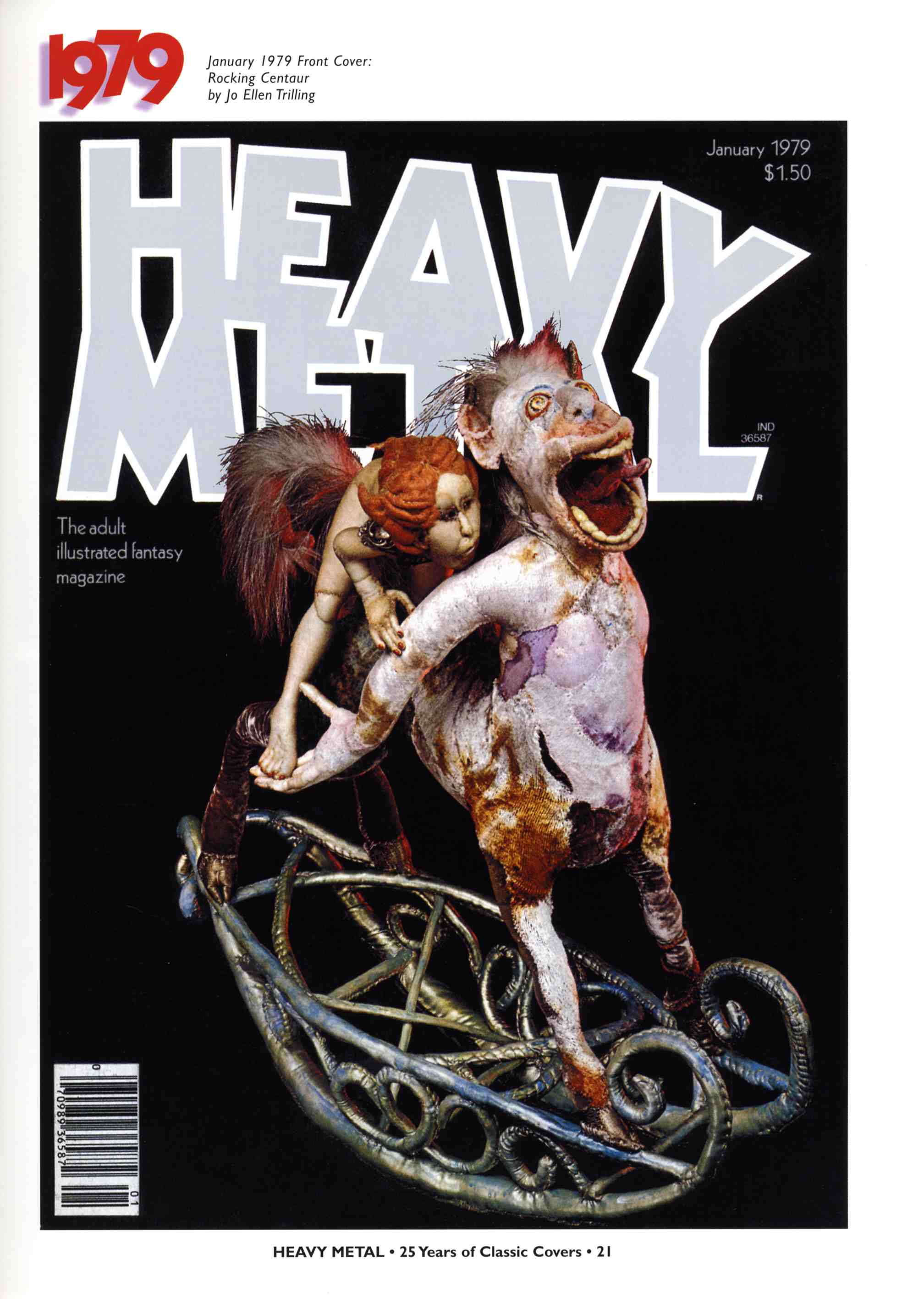 Read online Heavy Metal: 25 Years of Classic Covers comic -  Issue # TPB - 27