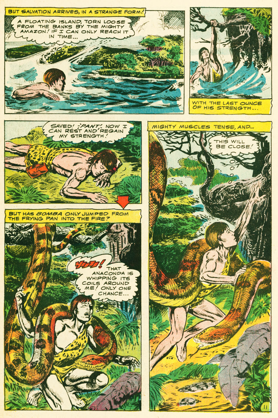 Read online Bomba, The Jungle Boy comic -  Issue #1 - 12