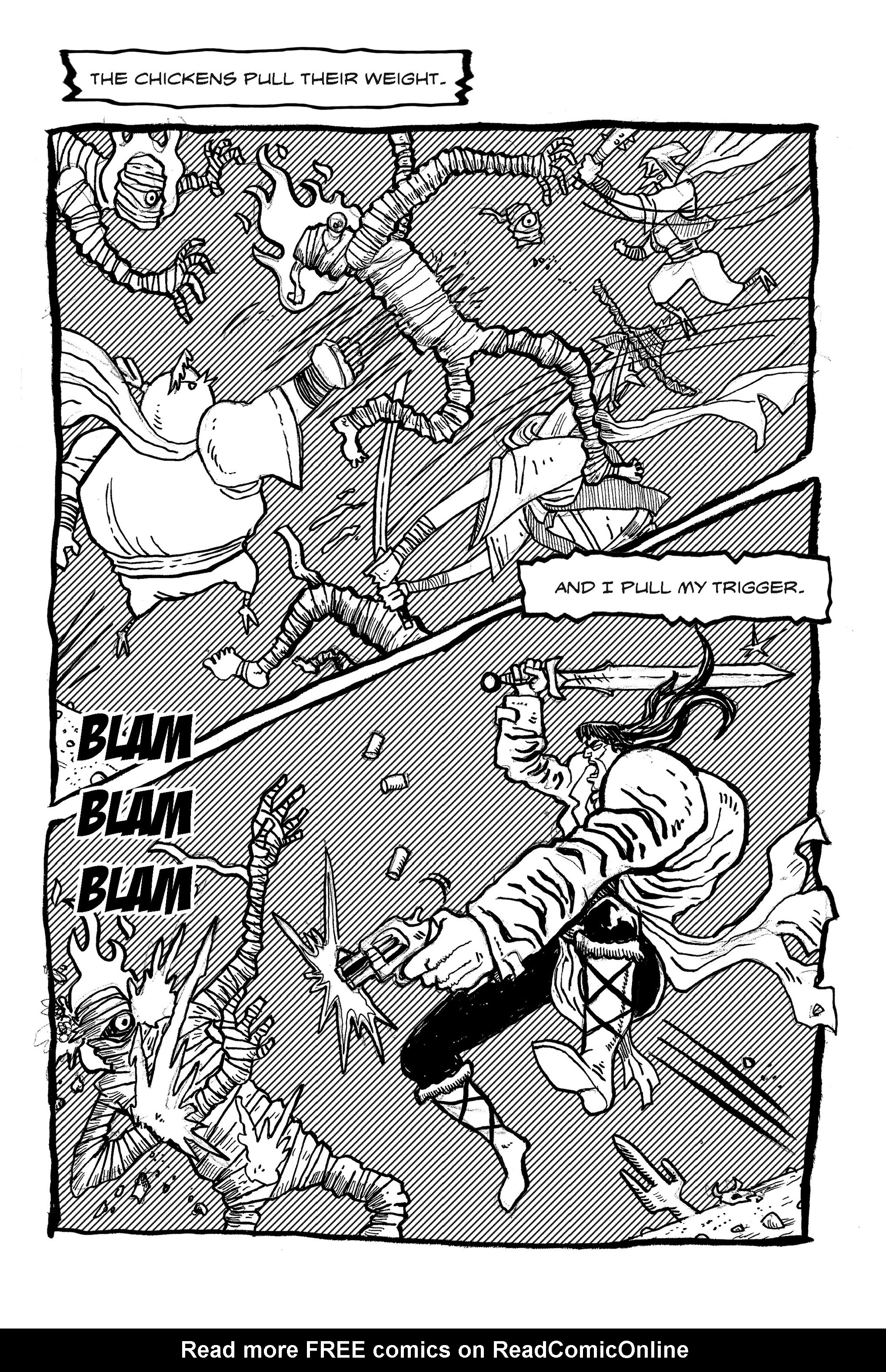 Read online Broadsword, P.I. comic -  Issue #2 - 11