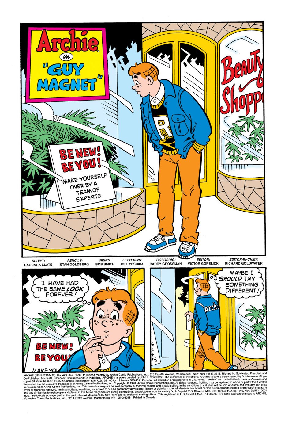 Read online Archie (1960) comic -  Issue #479 - 2