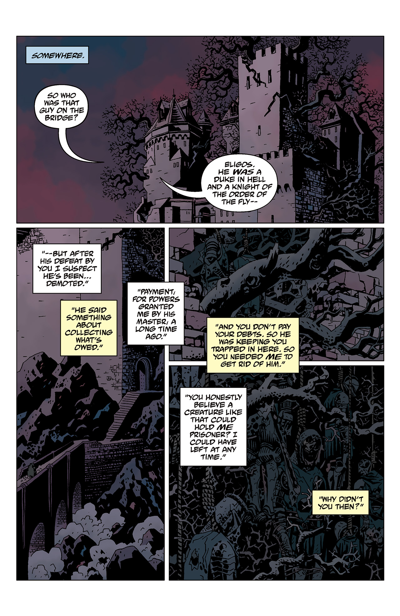 Read online Hellboy: The Wild Hunt comic -  Issue #6 - 3