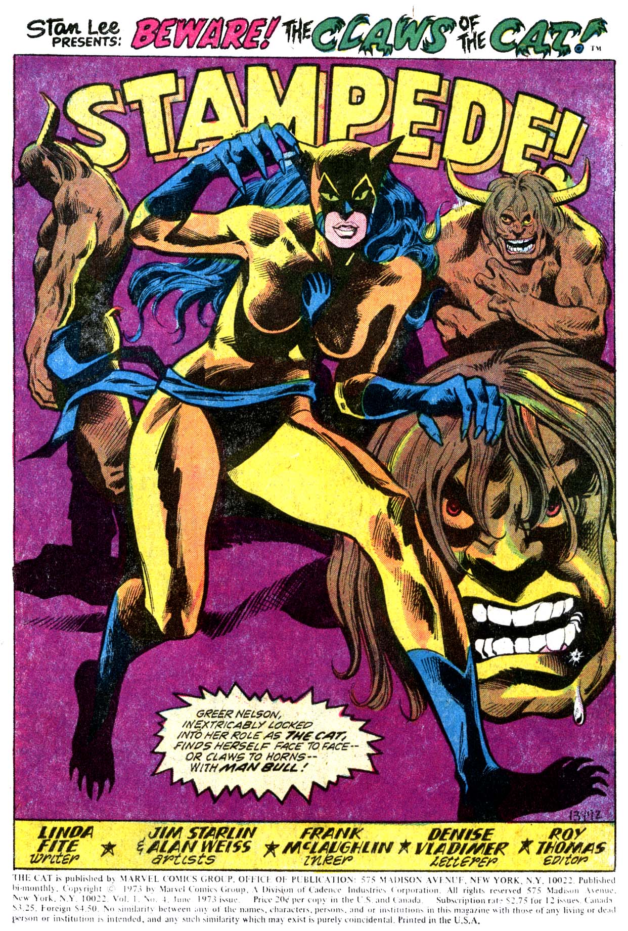 Read online The Cat comic -  Issue #4 - 2