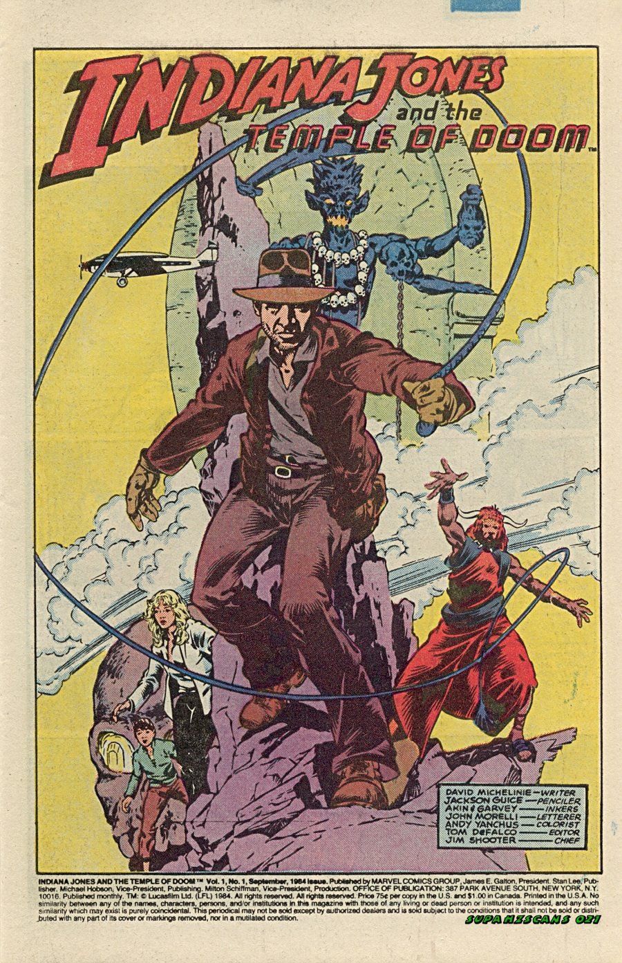 Read online Indiana Jones and the Temple of Doom comic -  Issue #1 - 2