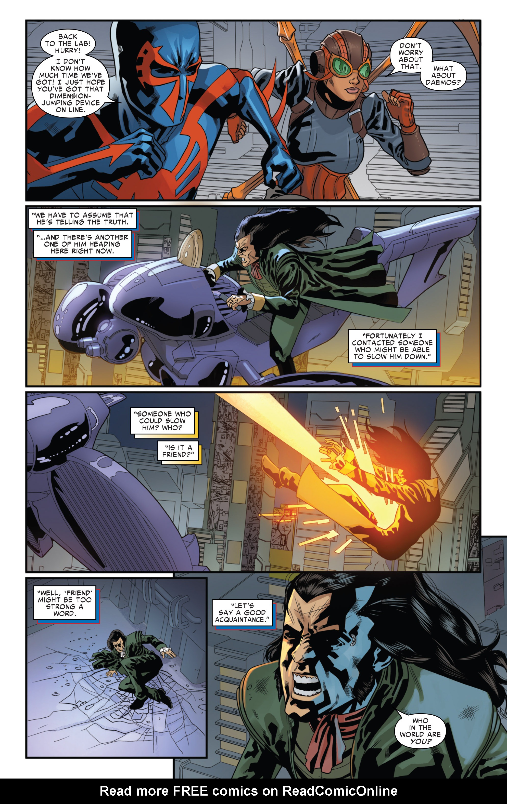 Read online Spider-Man 2099 (2014) comic -  Issue #7 - 14