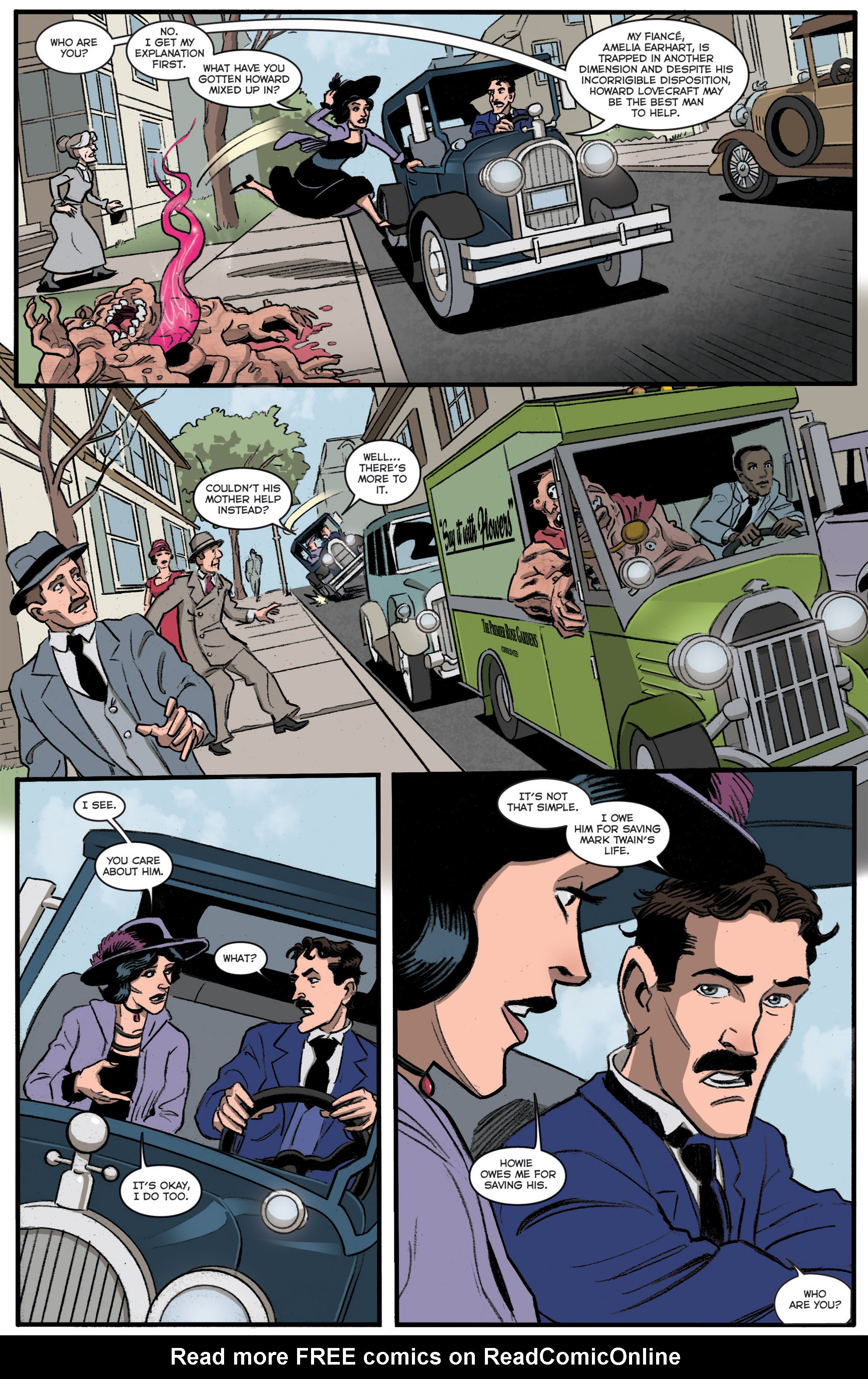 Read online Herald: Lovecraft and Tesla comic -  Issue #9 - 9