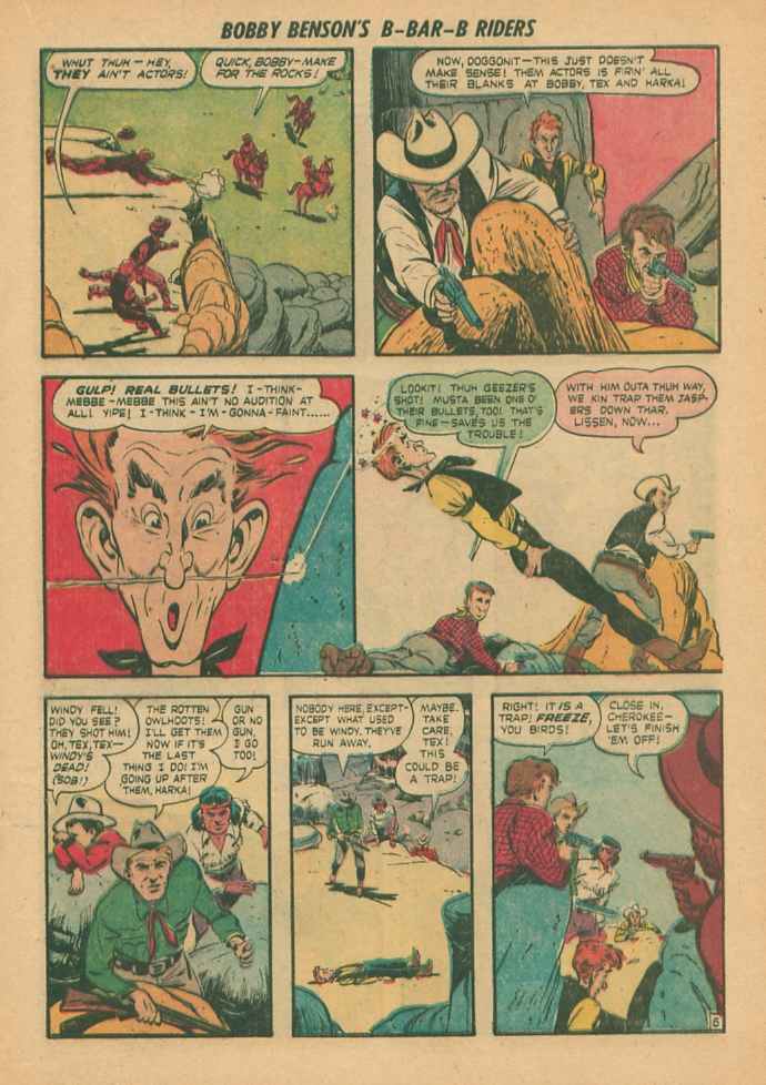 Read online Bobby Benson's B-Bar-B Riders comic -  Issue #2 - 17