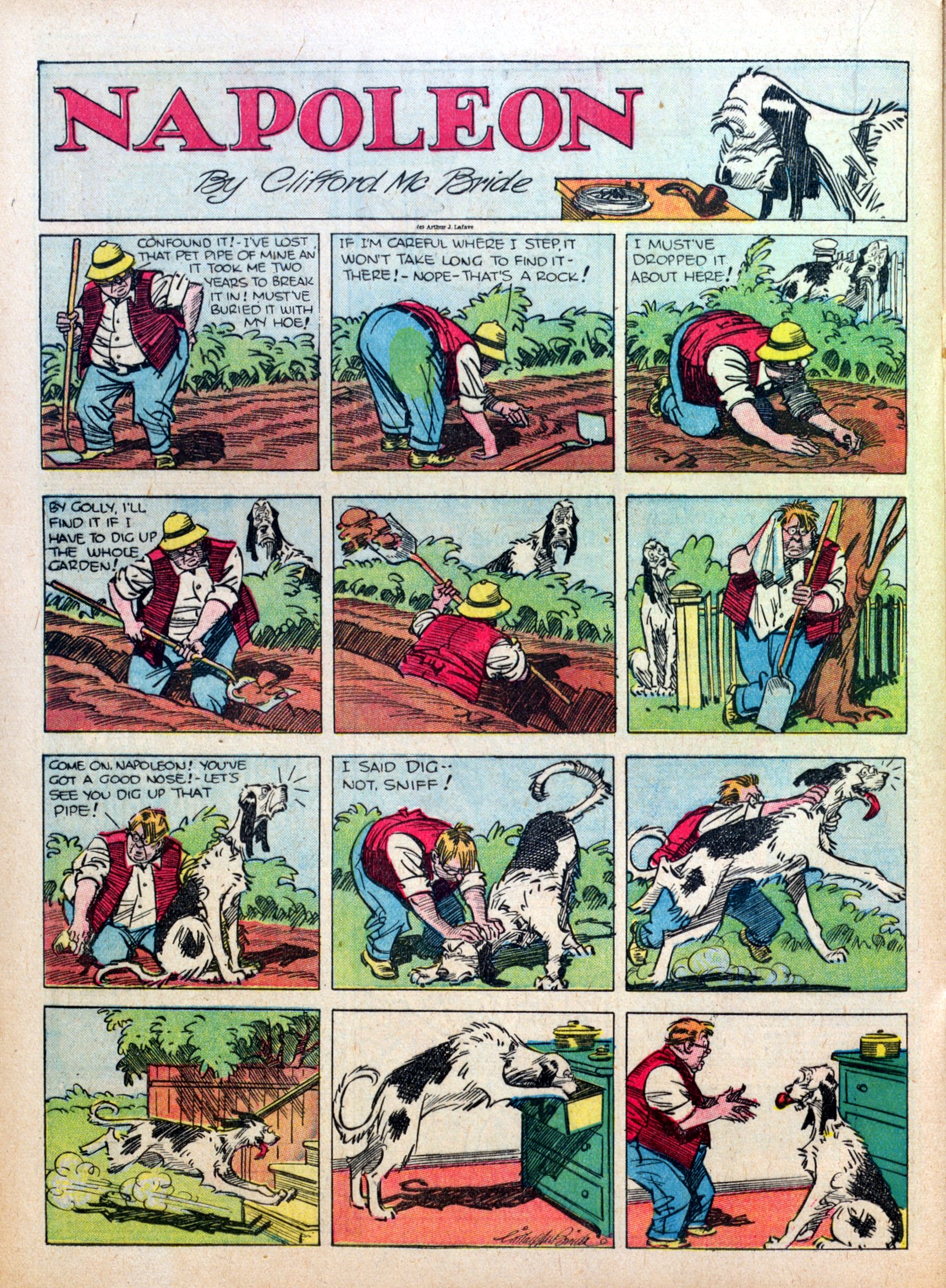 Read online Famous Funnies comic -  Issue #23 - 37