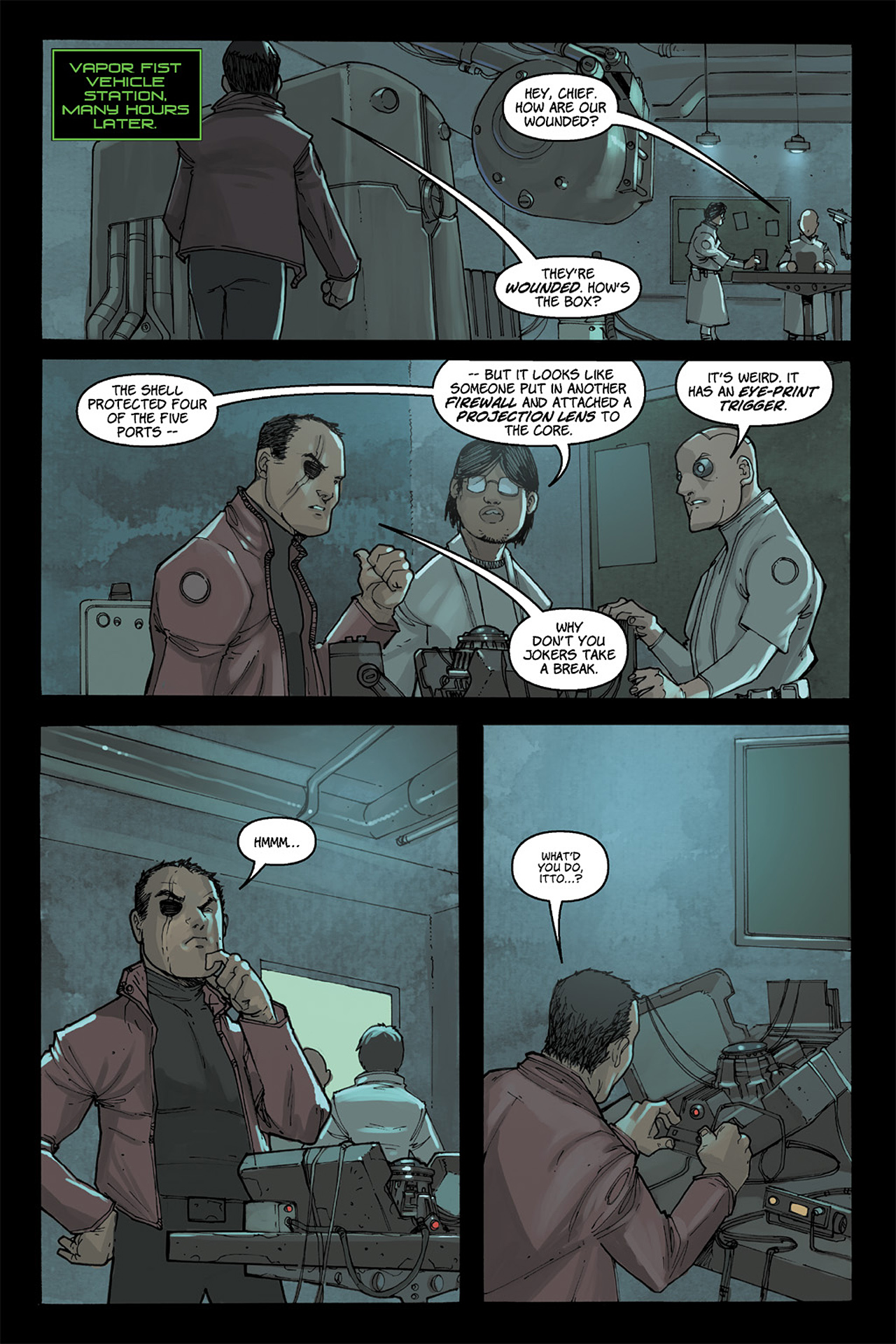 Read online Lone Wolf 2100 comic -  Issue # TPB 2 - 104