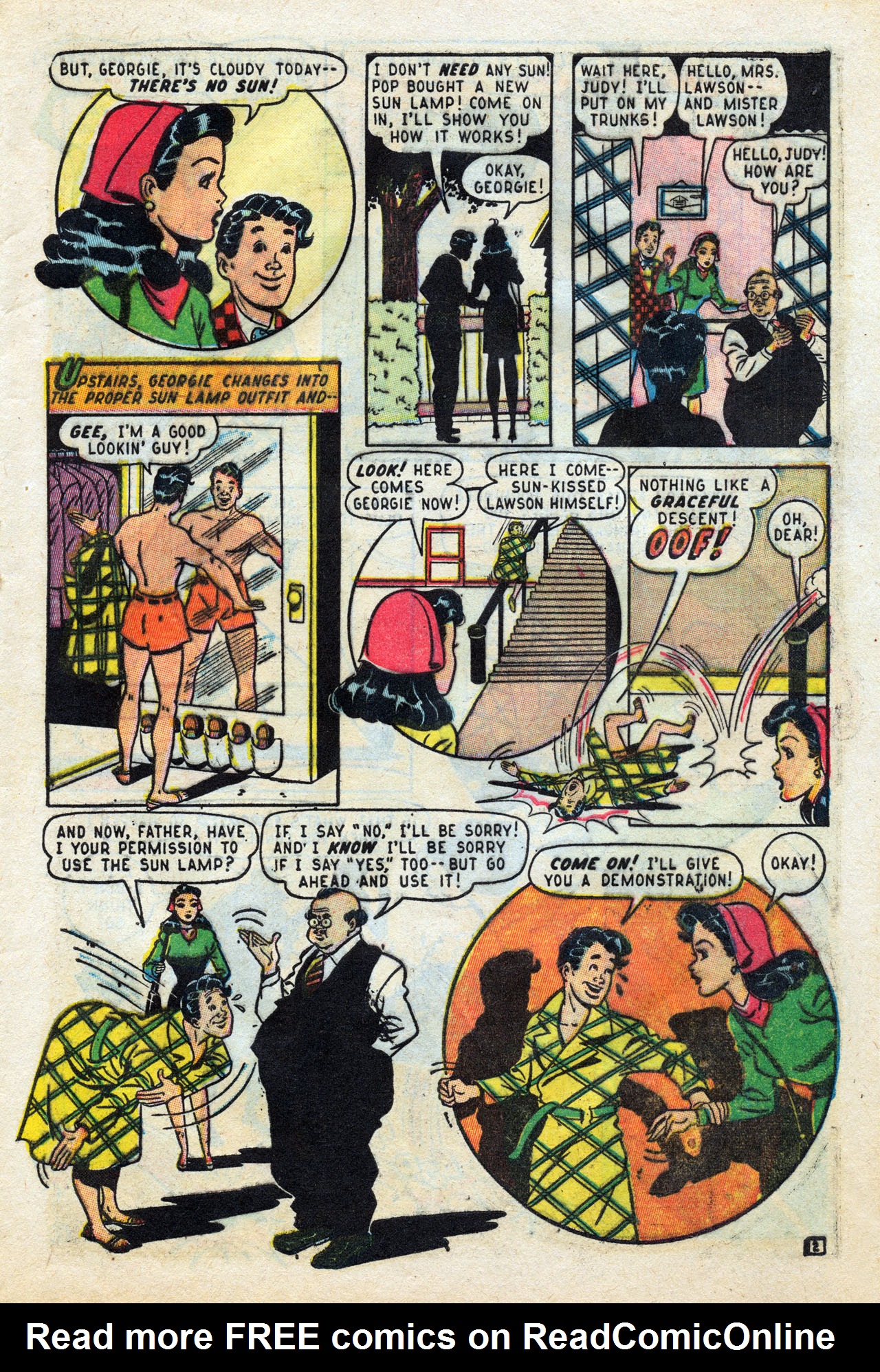 Read online Georgie Comics (1945) comic -  Issue #12 - 11