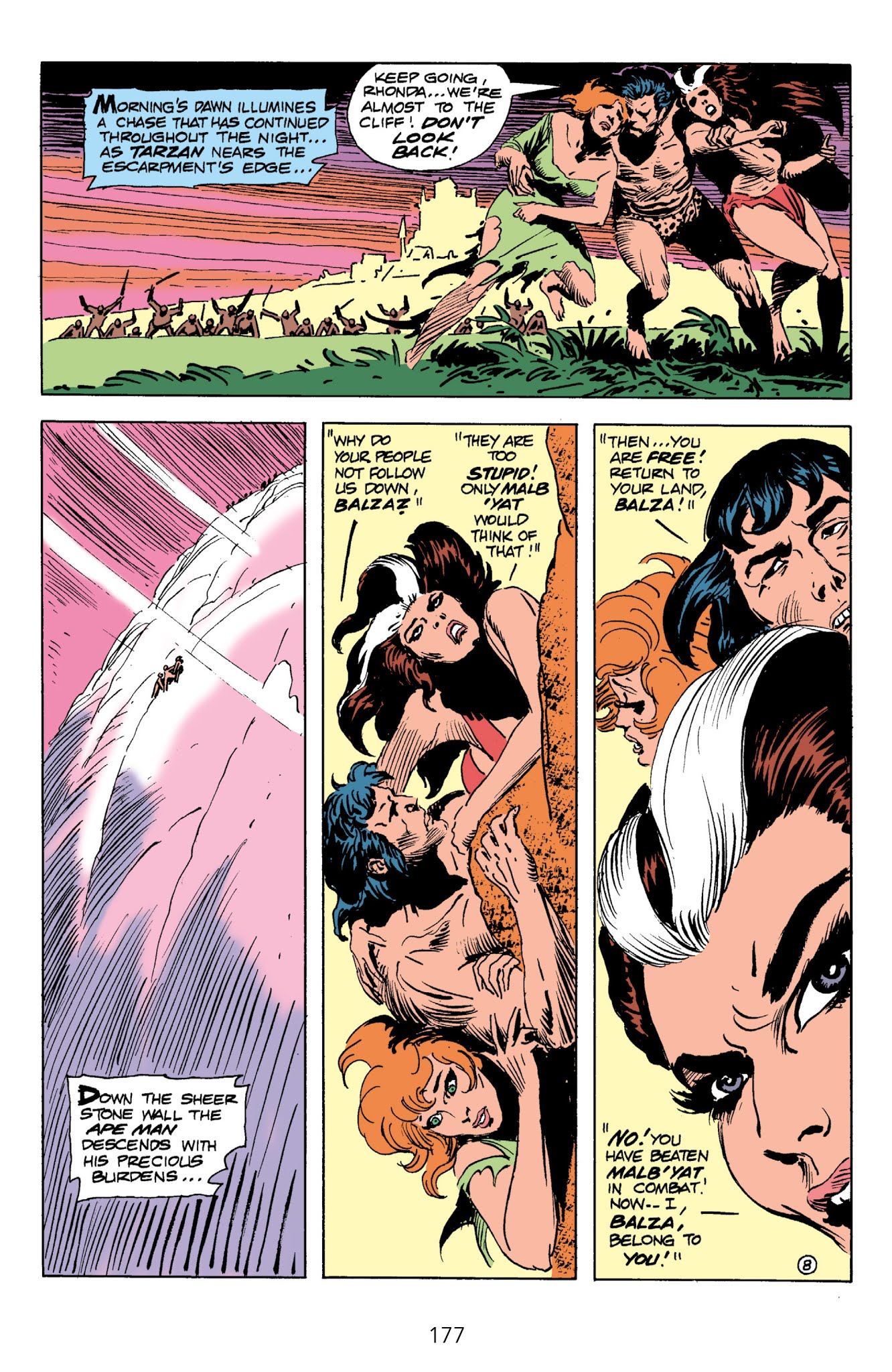 Read online Edgar Rice Burroughs' Tarzan The Joe Kubert Years comic -  Issue # TPB 3 (Part 2) - 68