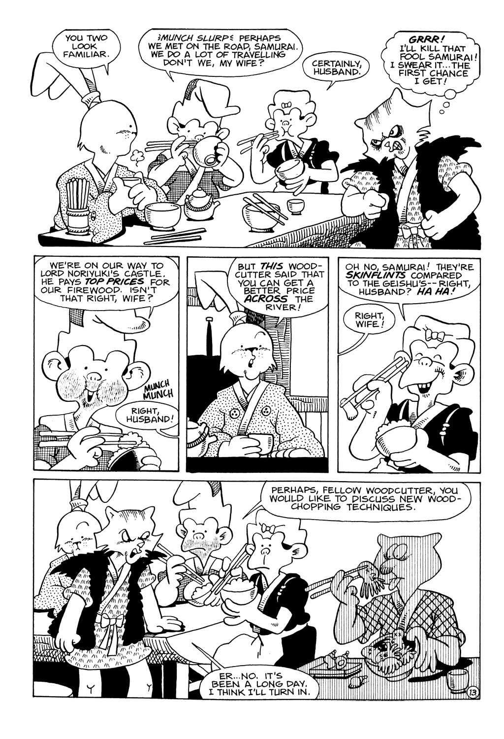 Read online Usagi Yojimbo (1987) comic -  Issue #12 - 15