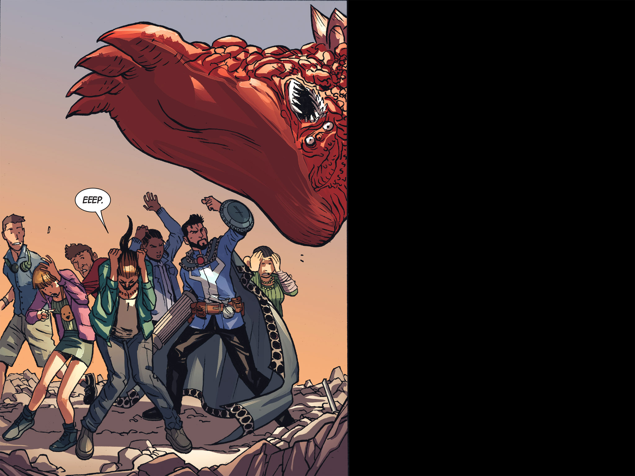 Read online Doctor Strange/Punisher: Magic Bullets Infinite Comic comic -  Issue #8 - 54