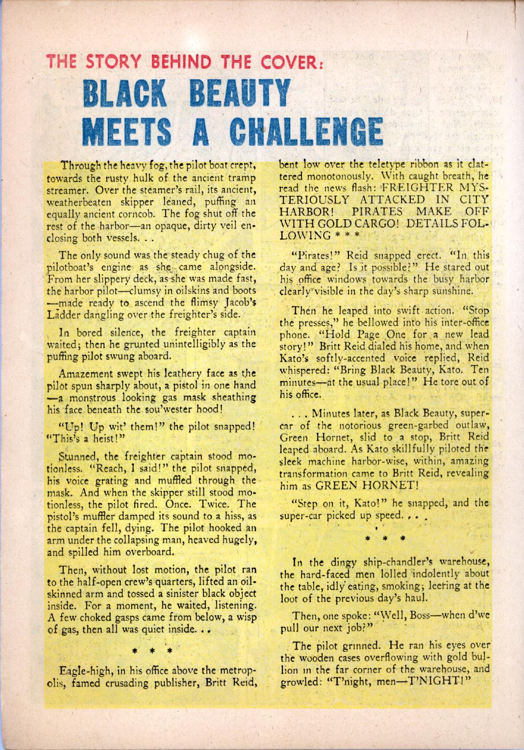 Read online Green Hornet Comics comic -  Issue #30 - 28