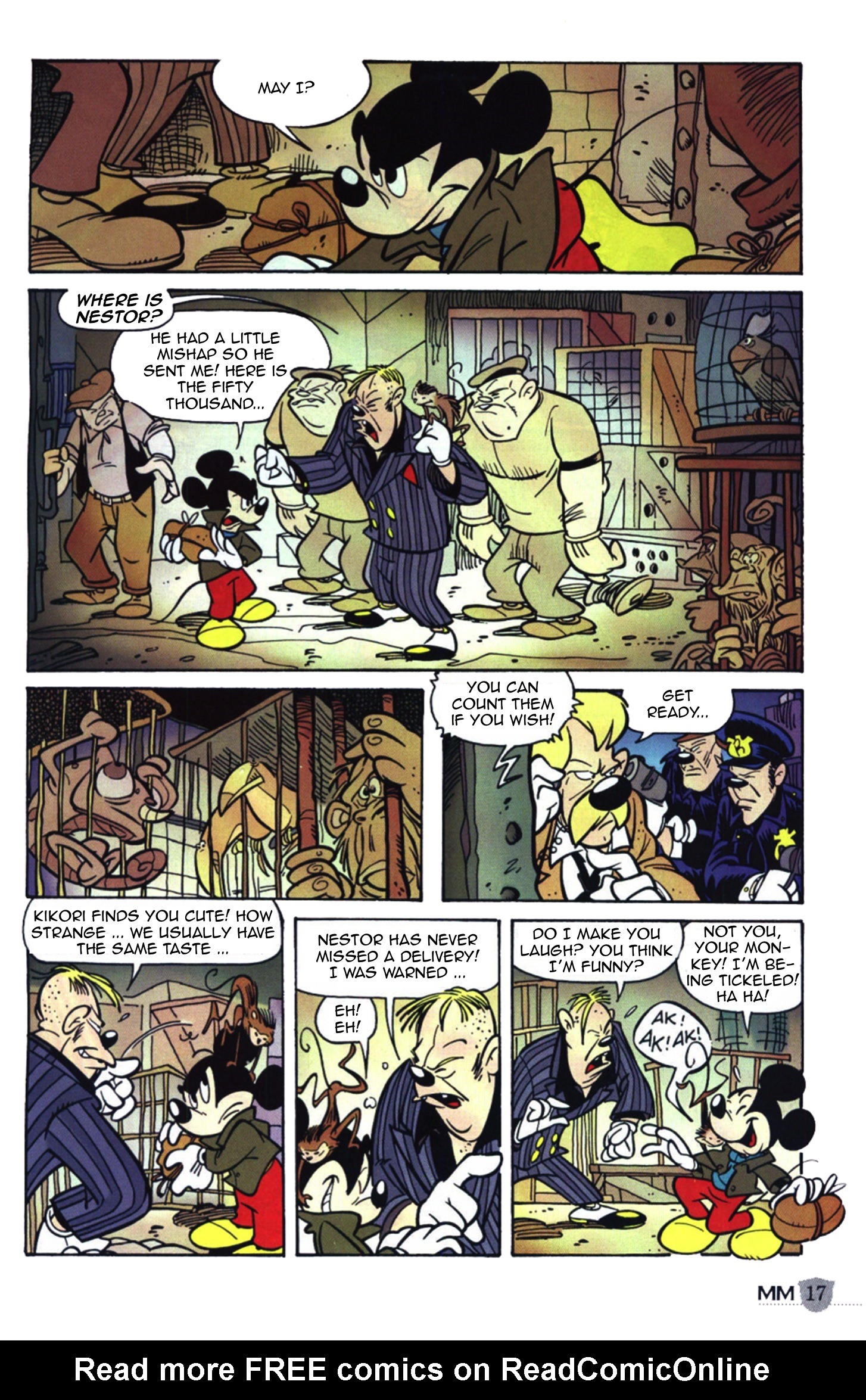 Read online Mickey Mouse Mystery Magazine comic -  Issue #2 - 17