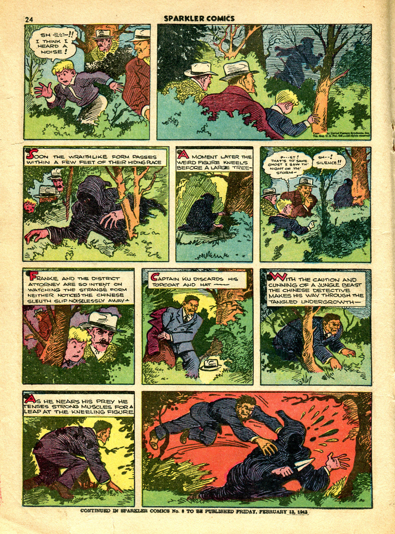 Read online Sparkler Comics comic -  Issue #7 - 26