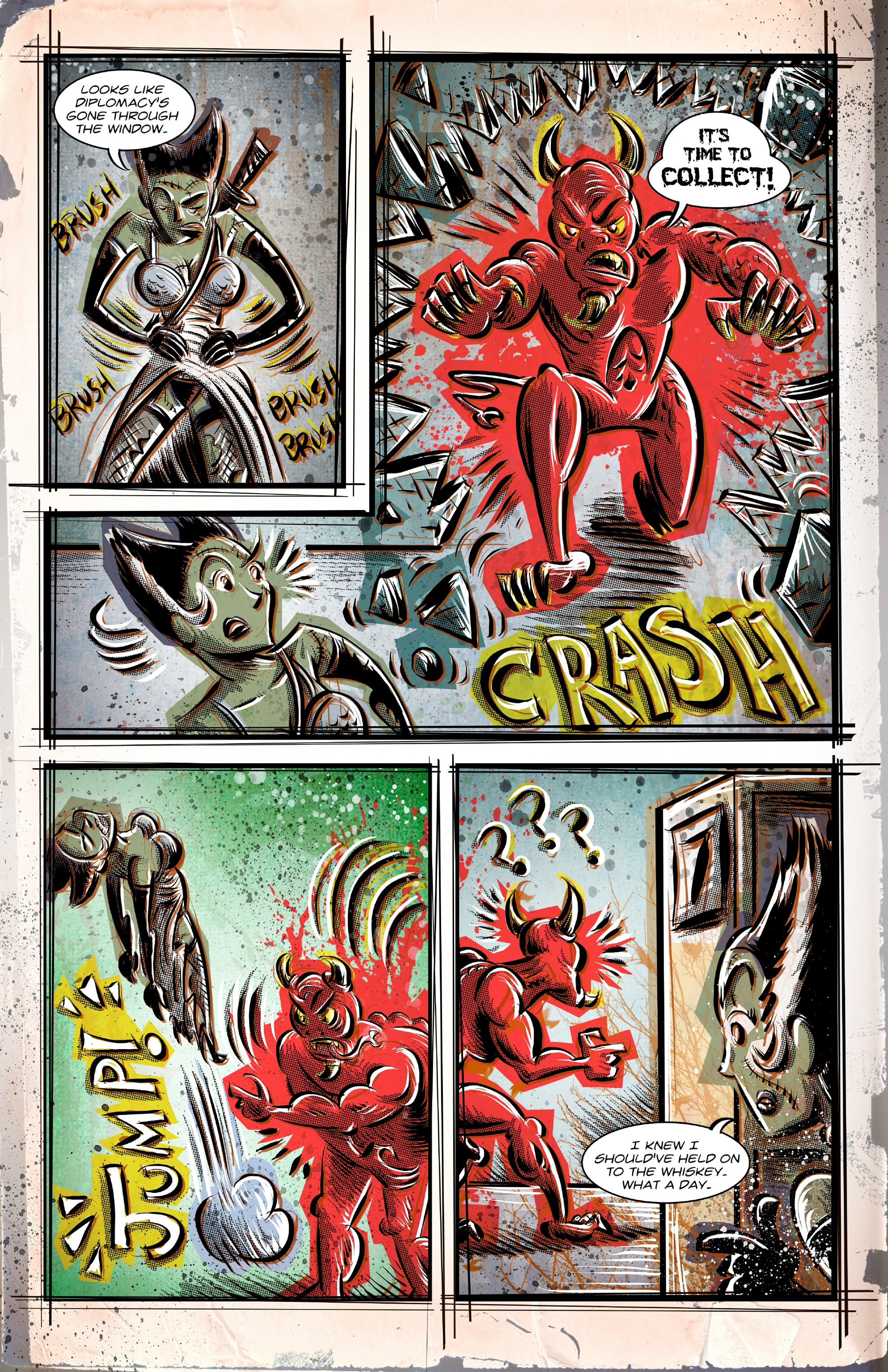 Read online Frankenbabe comic -  Issue #3 - 9