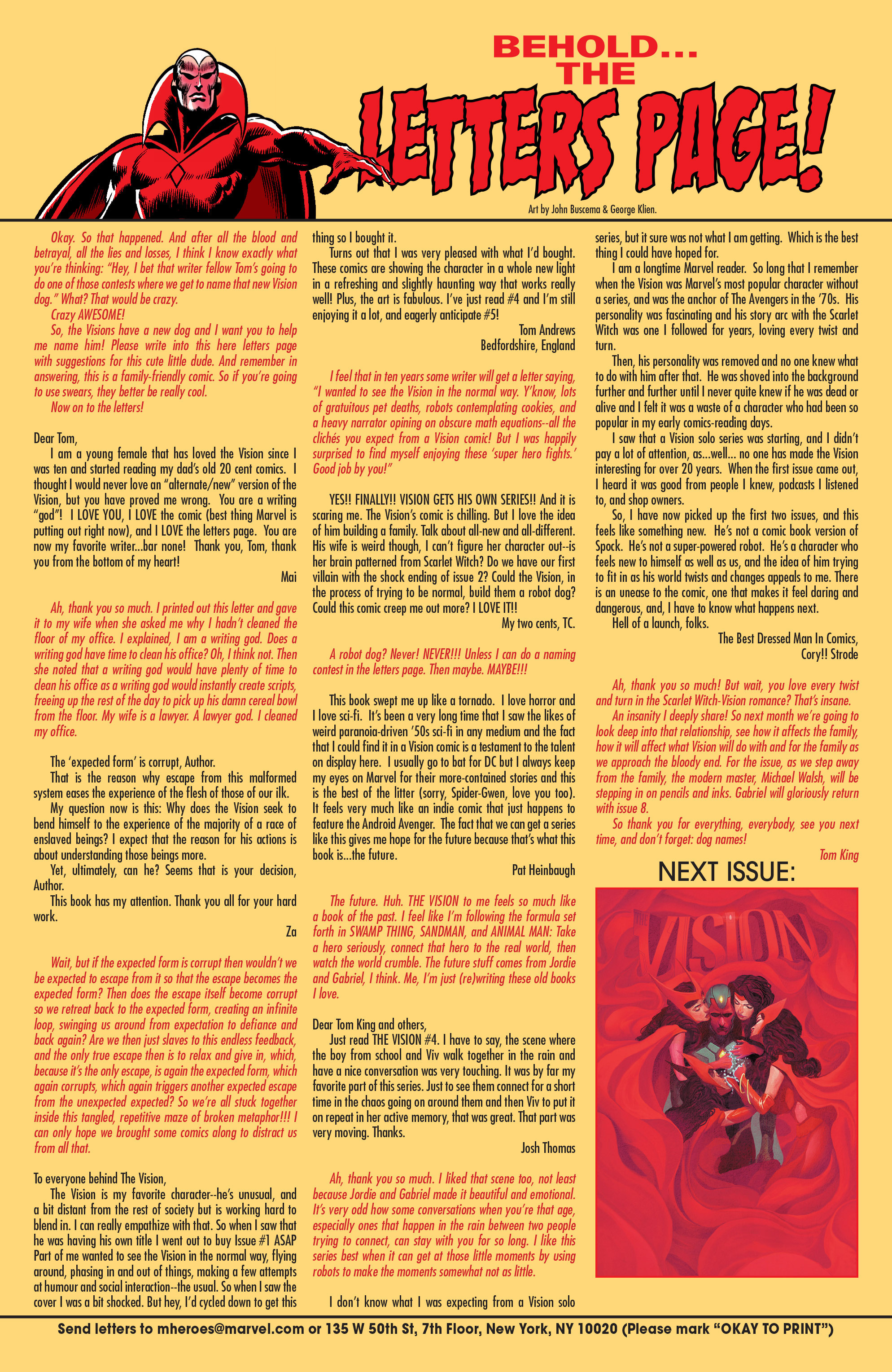 Read online Vision comic -  Issue #6 - 22