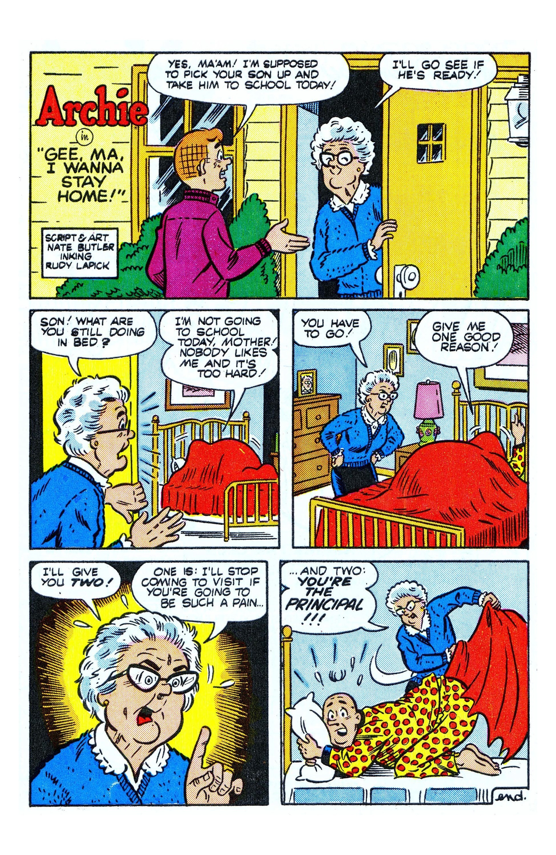 Read online Archie (1960) comic -  Issue #349 - 21