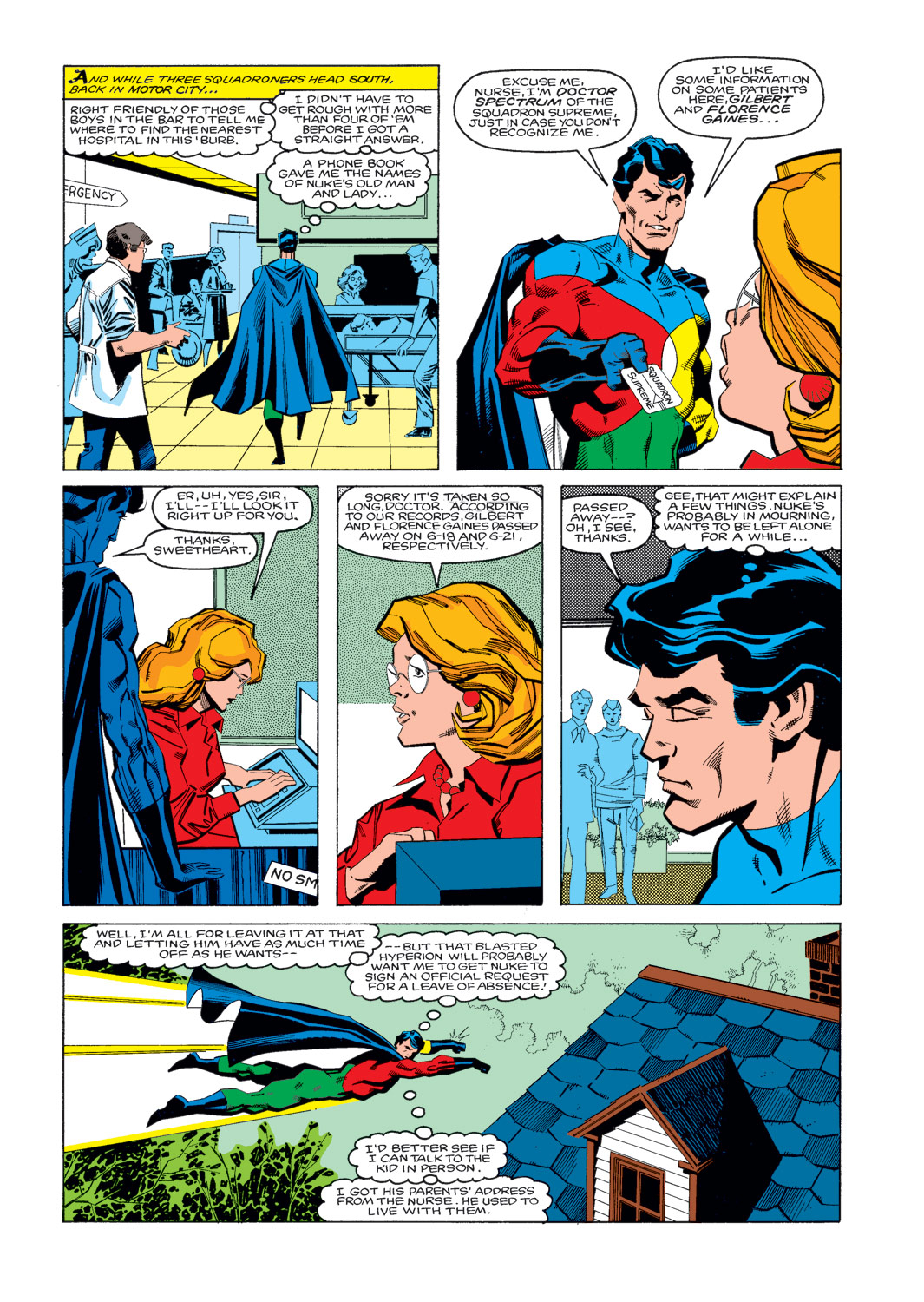Read online Squadron Supreme (1985) comic -  Issue #3 - 12