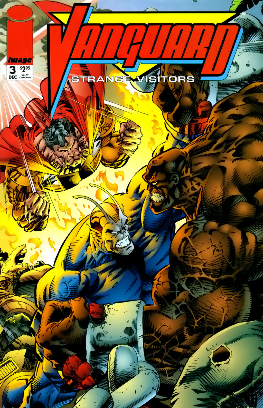 Read online Vanguard: Strange Visitors comic -  Issue #3 - 1