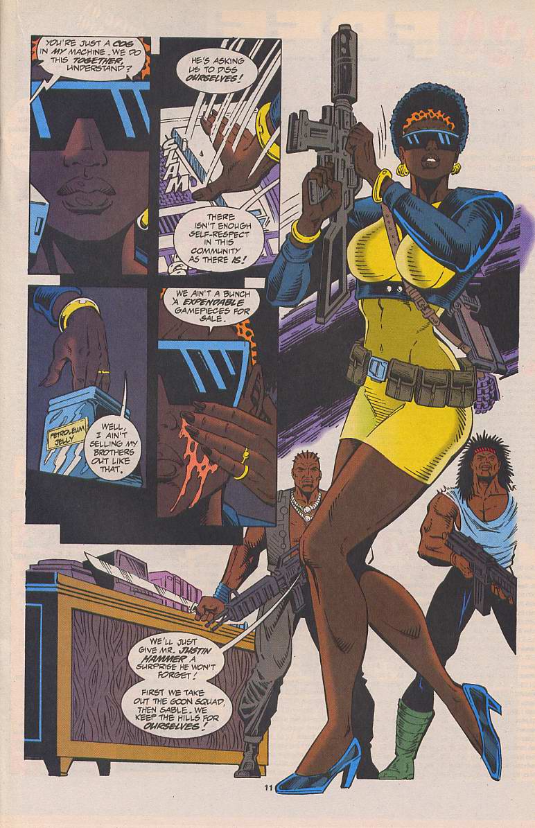 Read online Silver Sable and the Wild Pack comic -  Issue #22 - 9