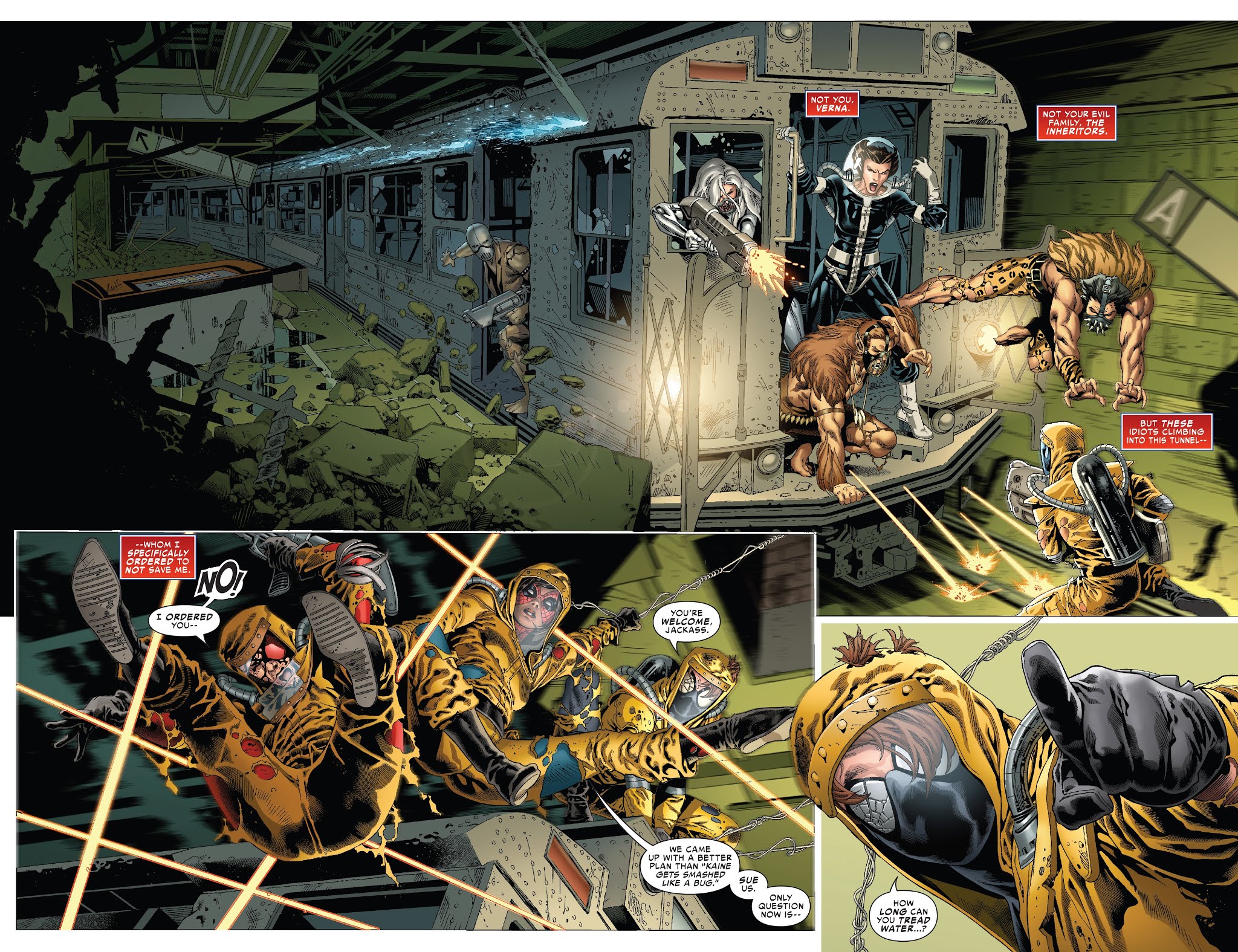 Read online Spider-Force comic -  Issue #1 - 4