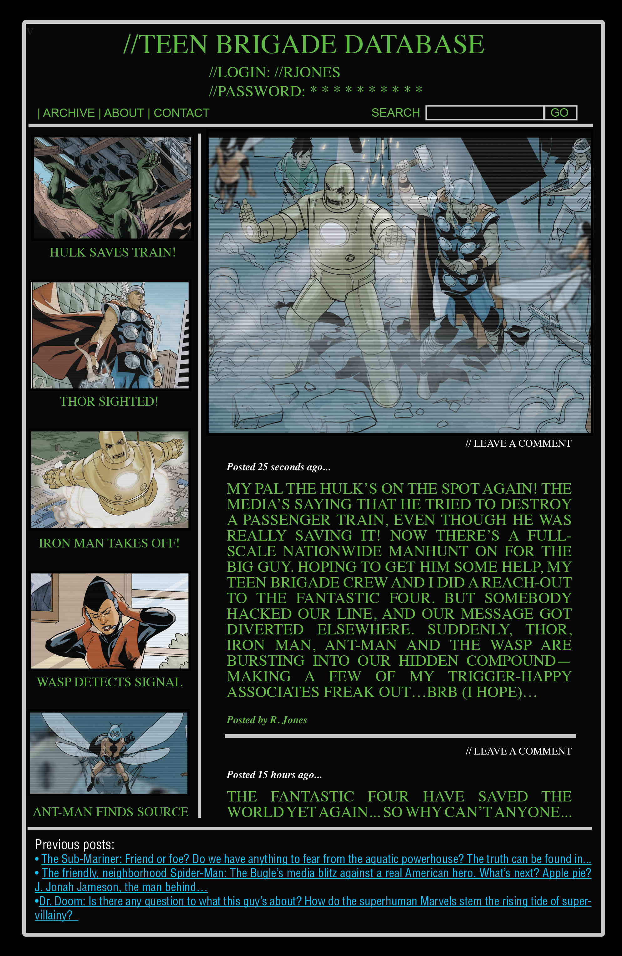 Read online Avengers: The Origin comic -  Issue #2 - 2